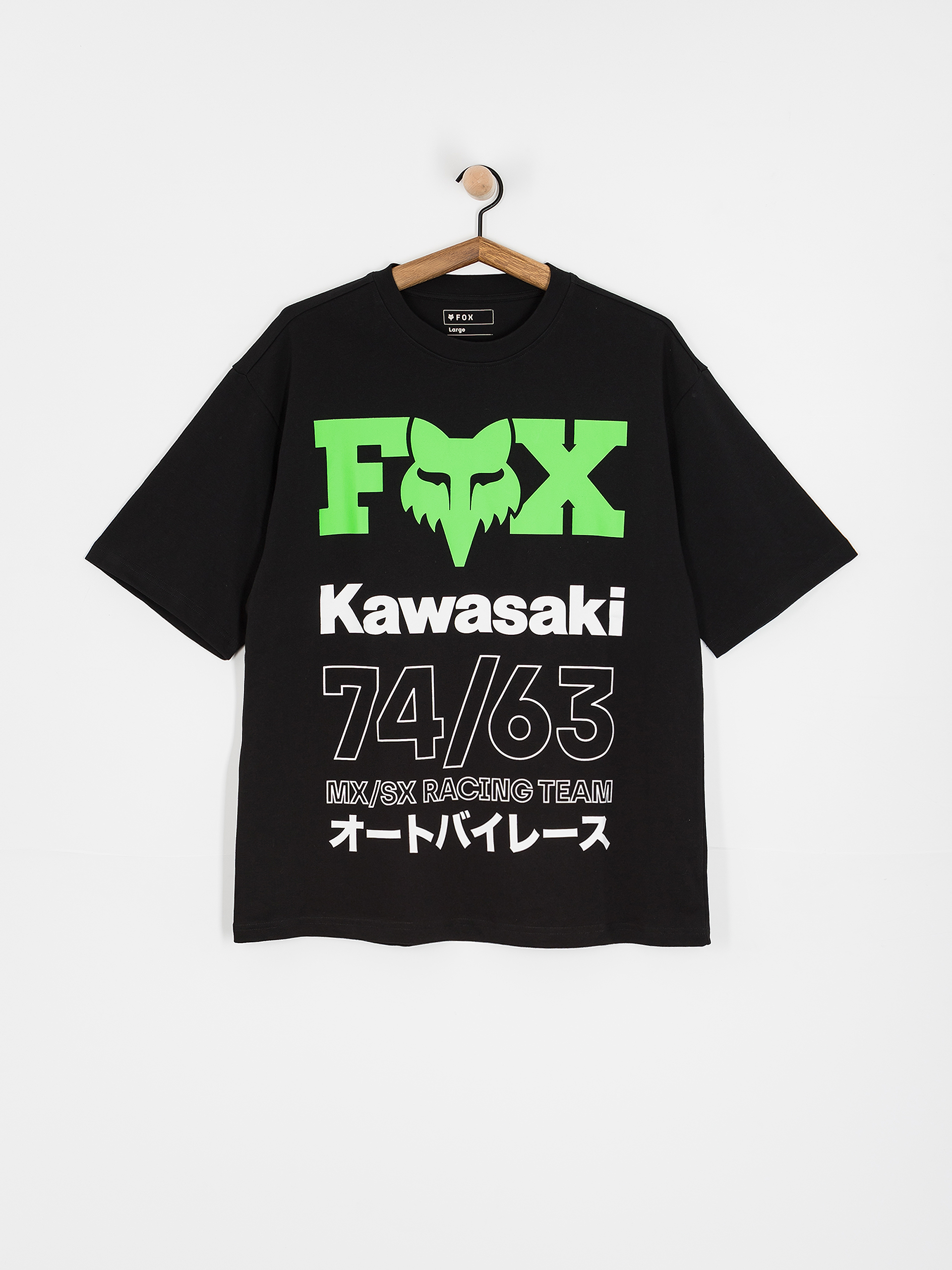 Tricou Fox Kawi Oversized (black)