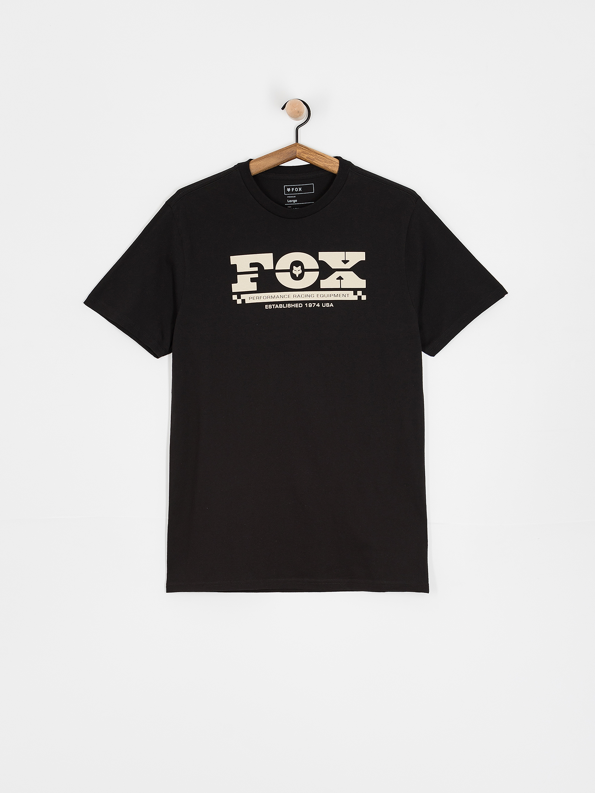 Tricou Fox National (black)