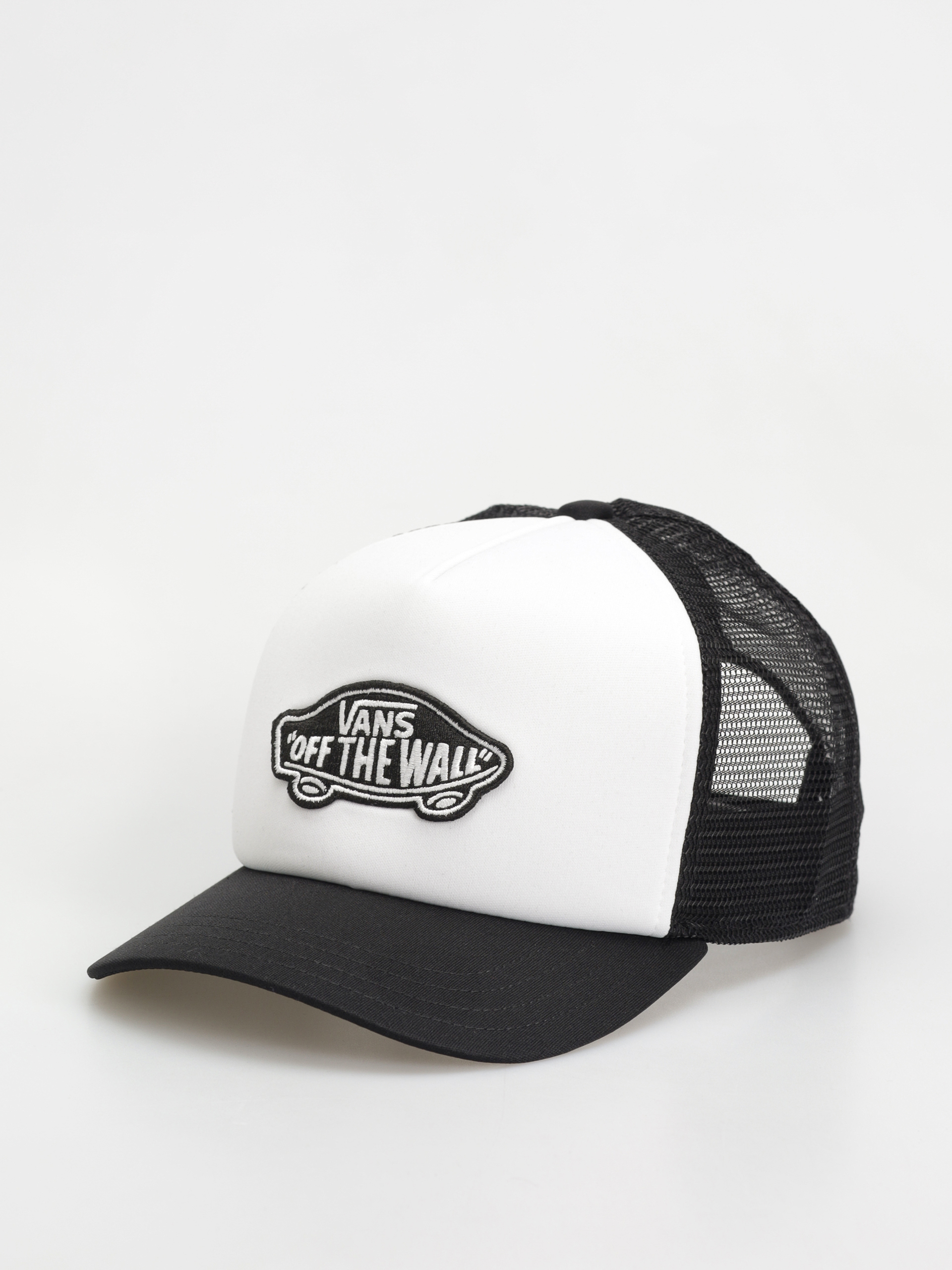 Șapcă Vans Classic Patch Curved Bill Trucker (black/white)