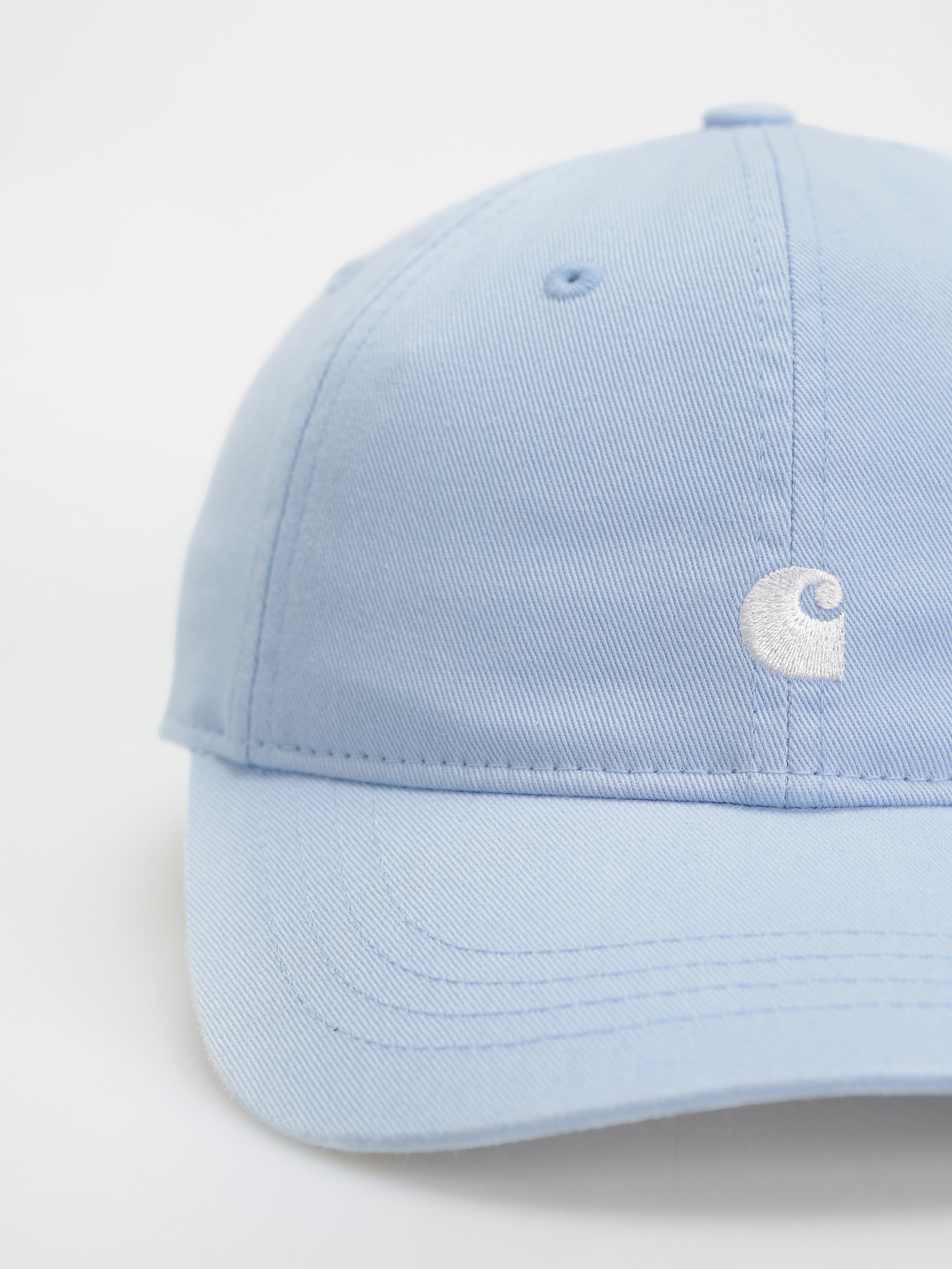 Șapcă Carhartt WIP Madison Logo Wmn (air sky/white)
