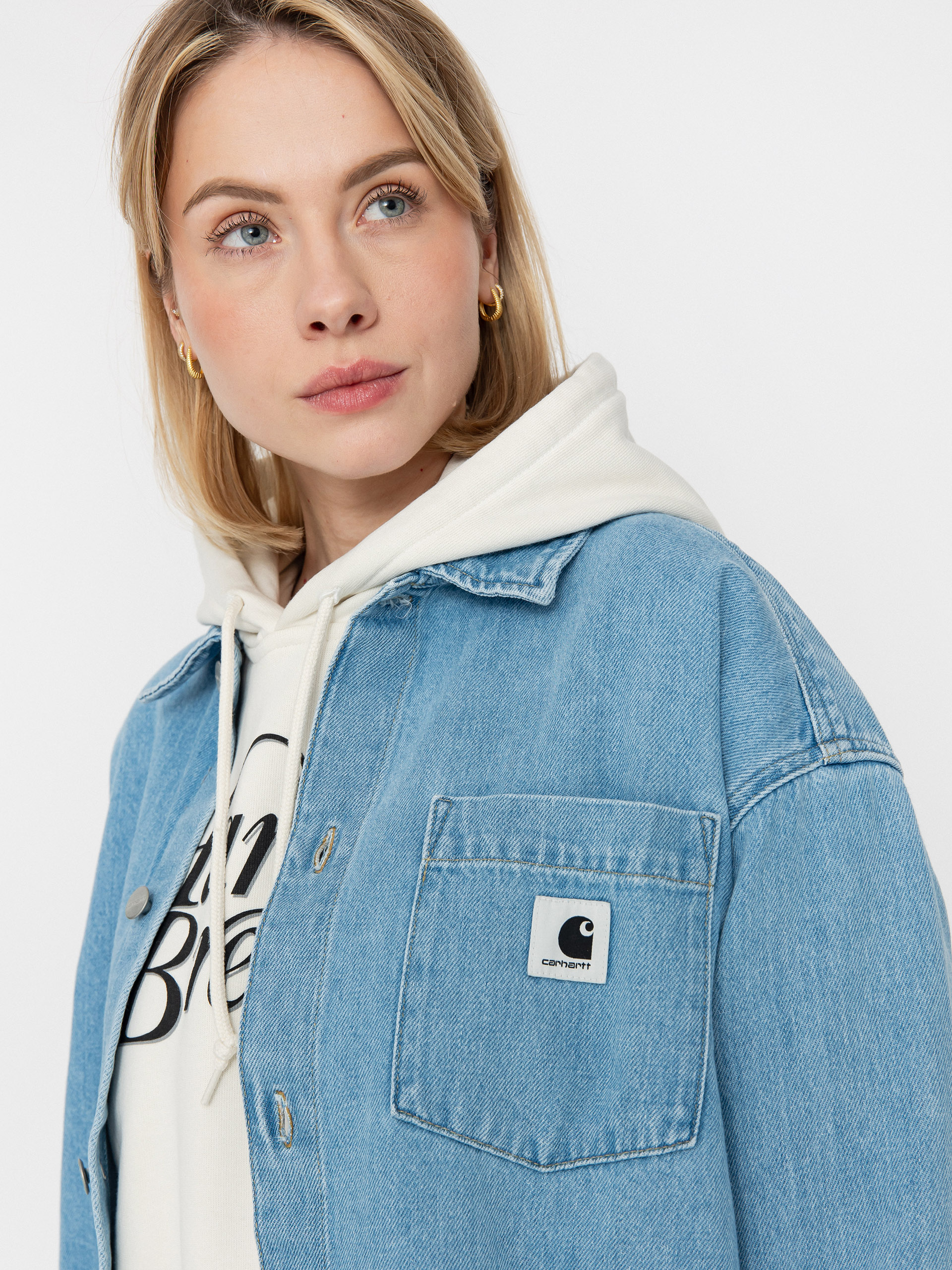 Geacă Carhartt WIP Alta Wmn (blue)