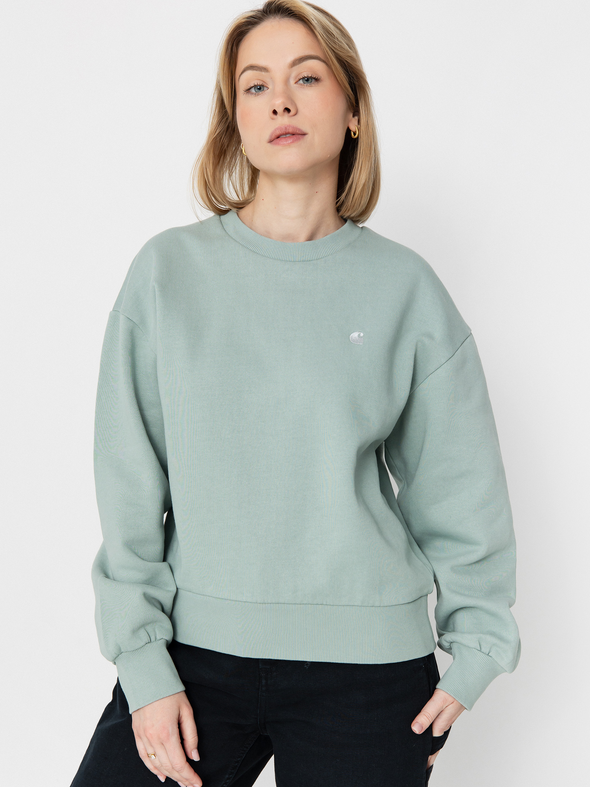 Hanorac Carhartt WIP Casey Wmn (frosted green/silver)