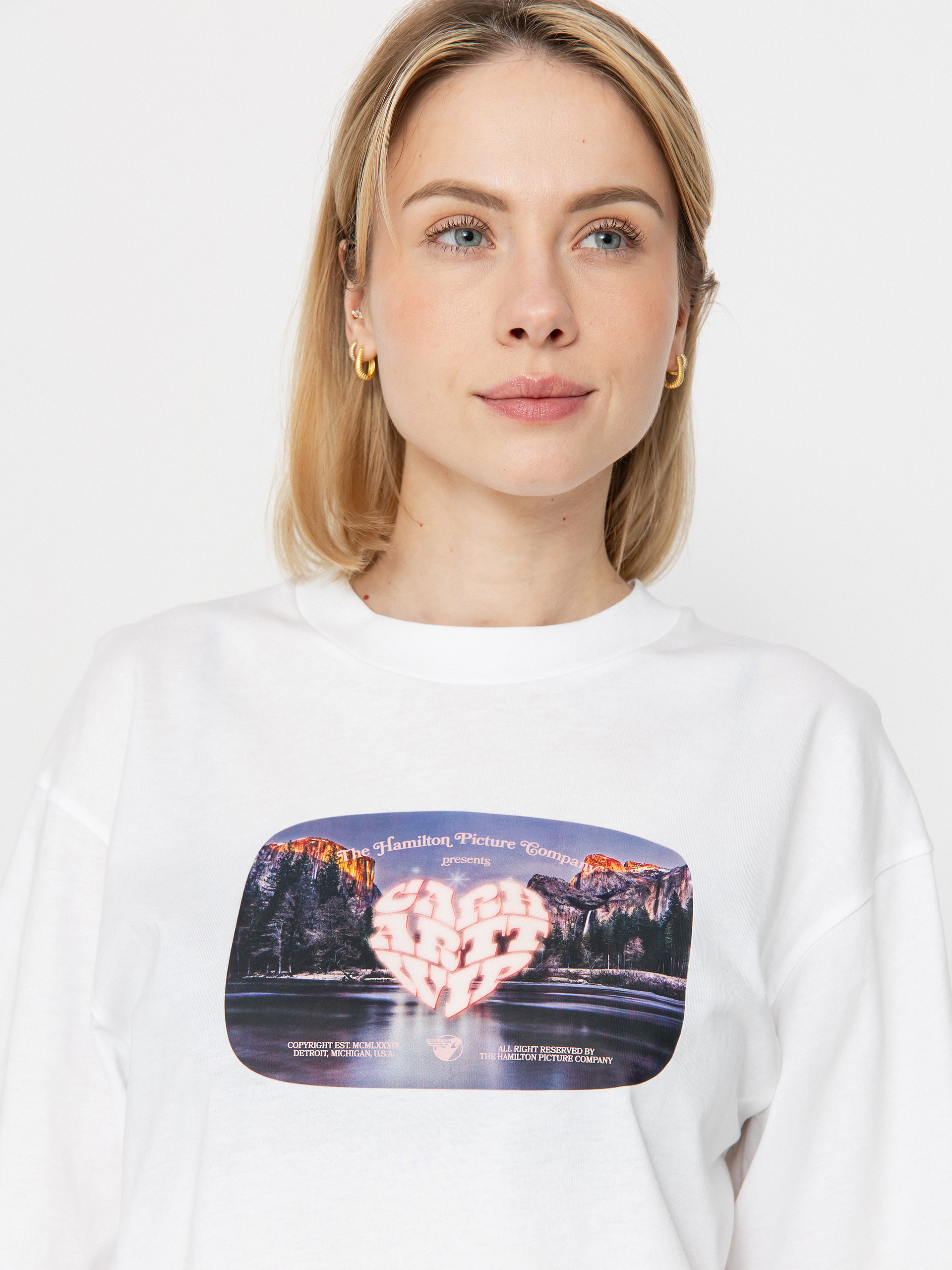 Tricou Carhartt WIP Greatest Flicks Wmn (white)