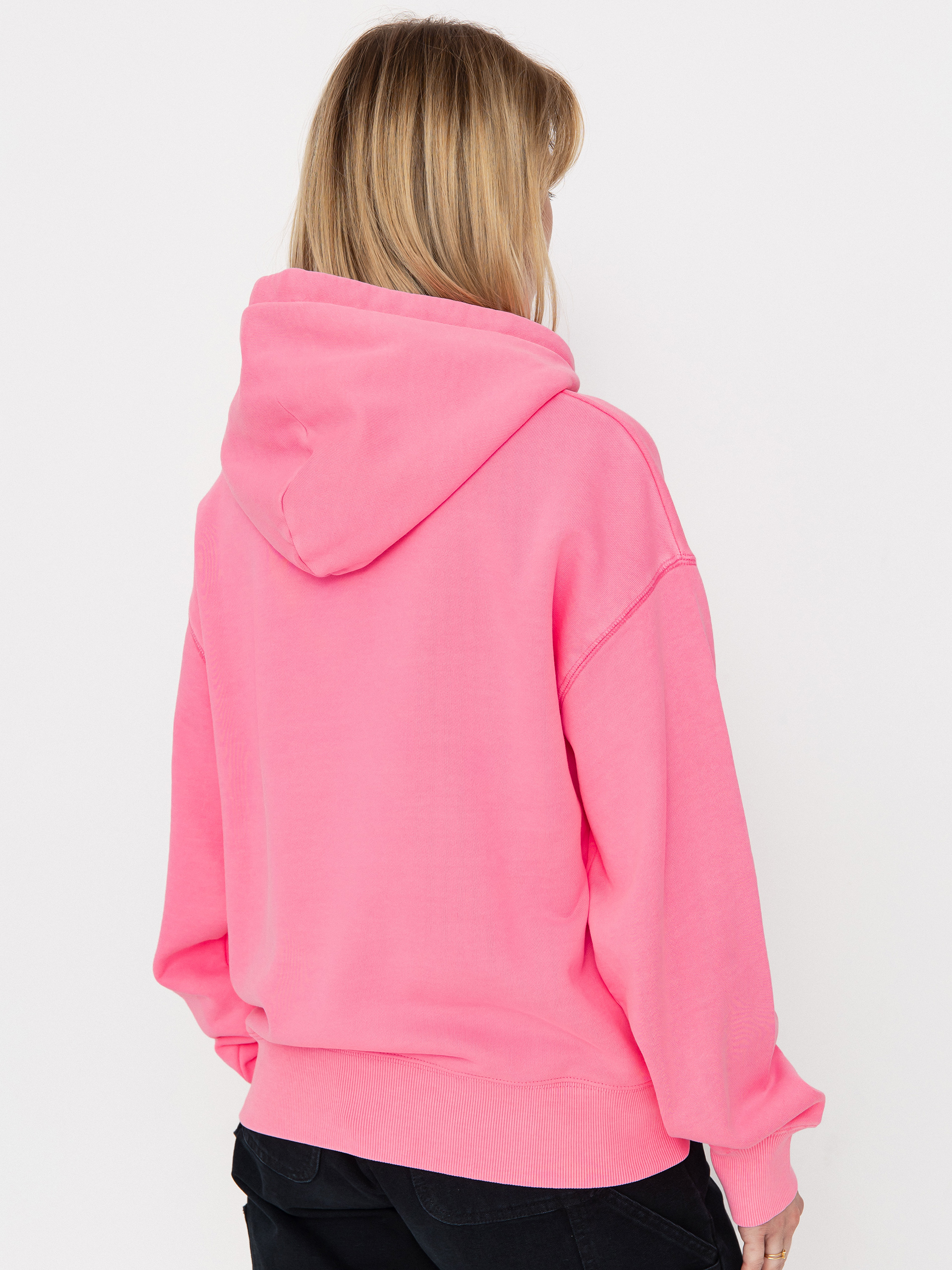 Hanorac cu glugă Carhartt WIP Lumo HD Wmn (lumo pink)