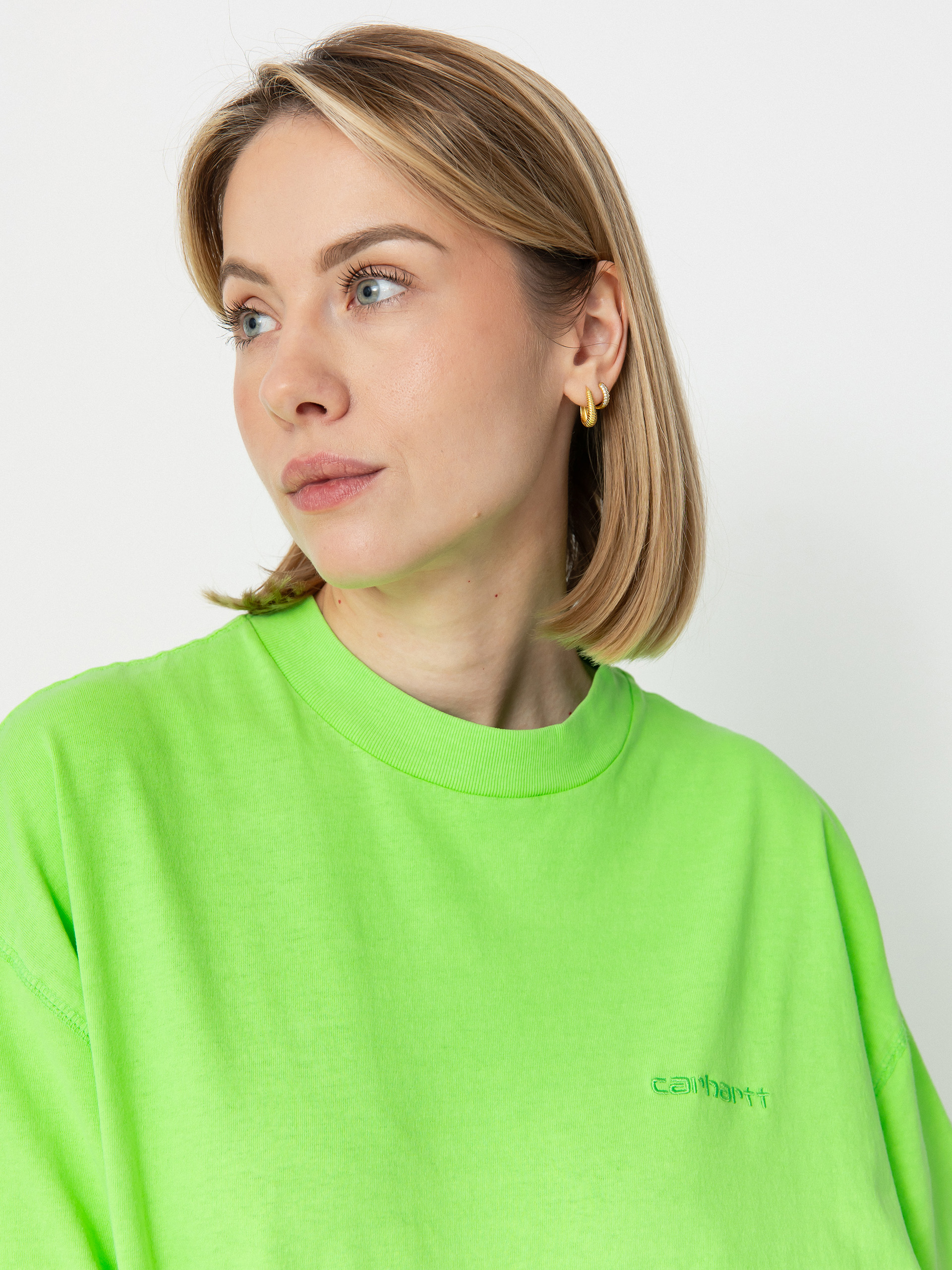 Tricou Carhartt WIP Lumo Wmn (lumo green)