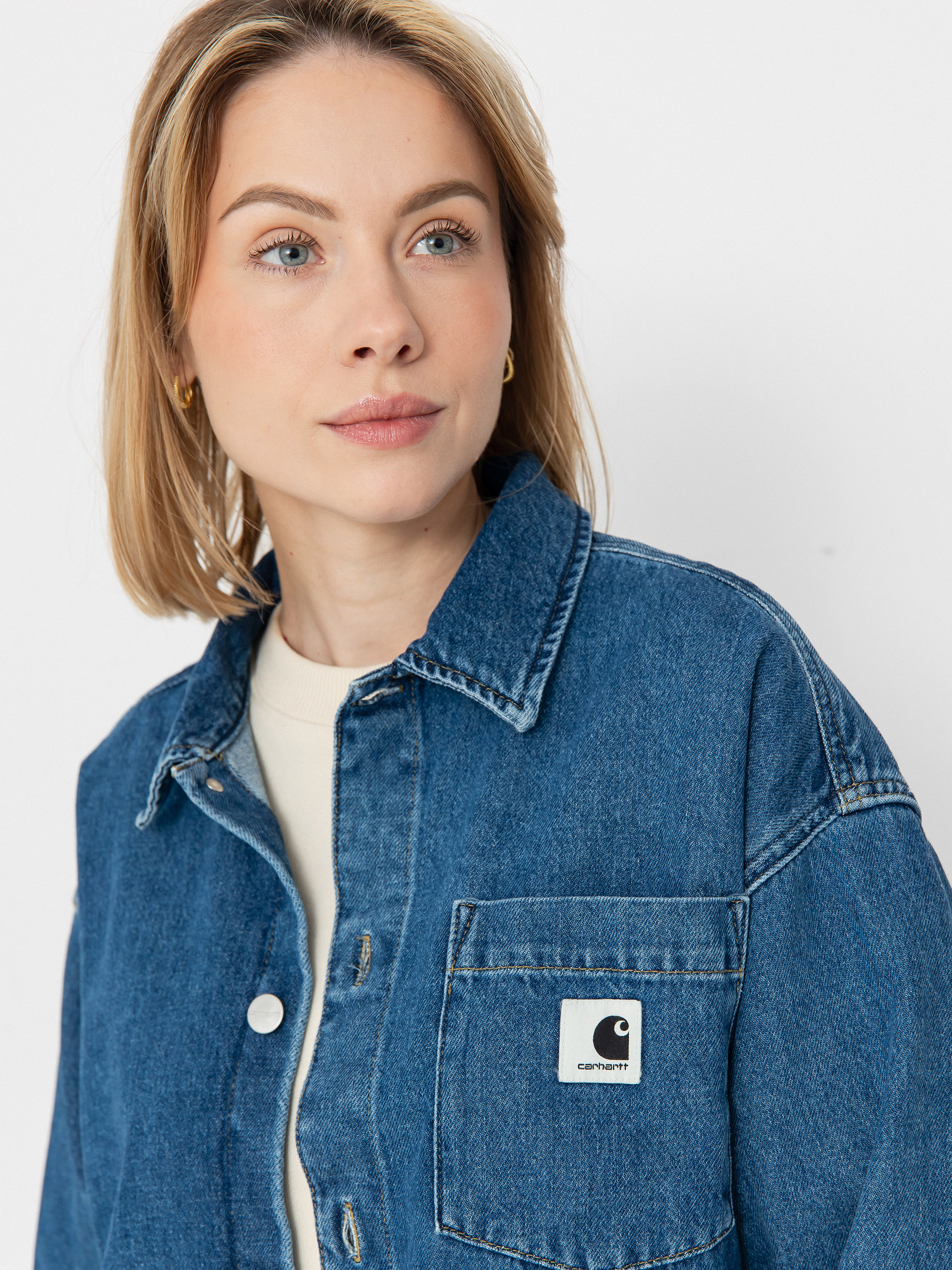 Geacă Carhartt WIP Alta Wmn (blue)