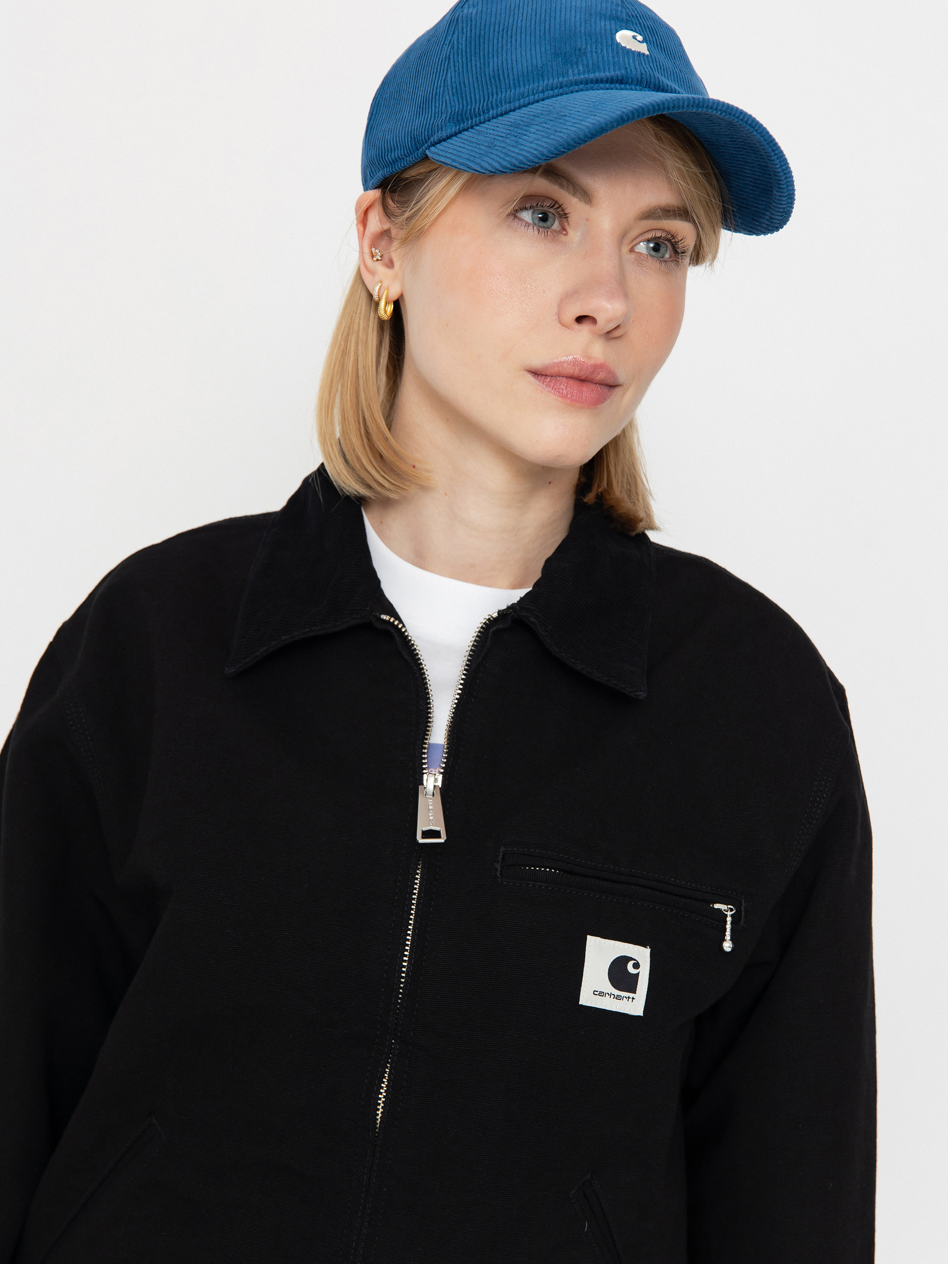 Geacă Carhartt WIP OG Detroit Wmn (black/black)