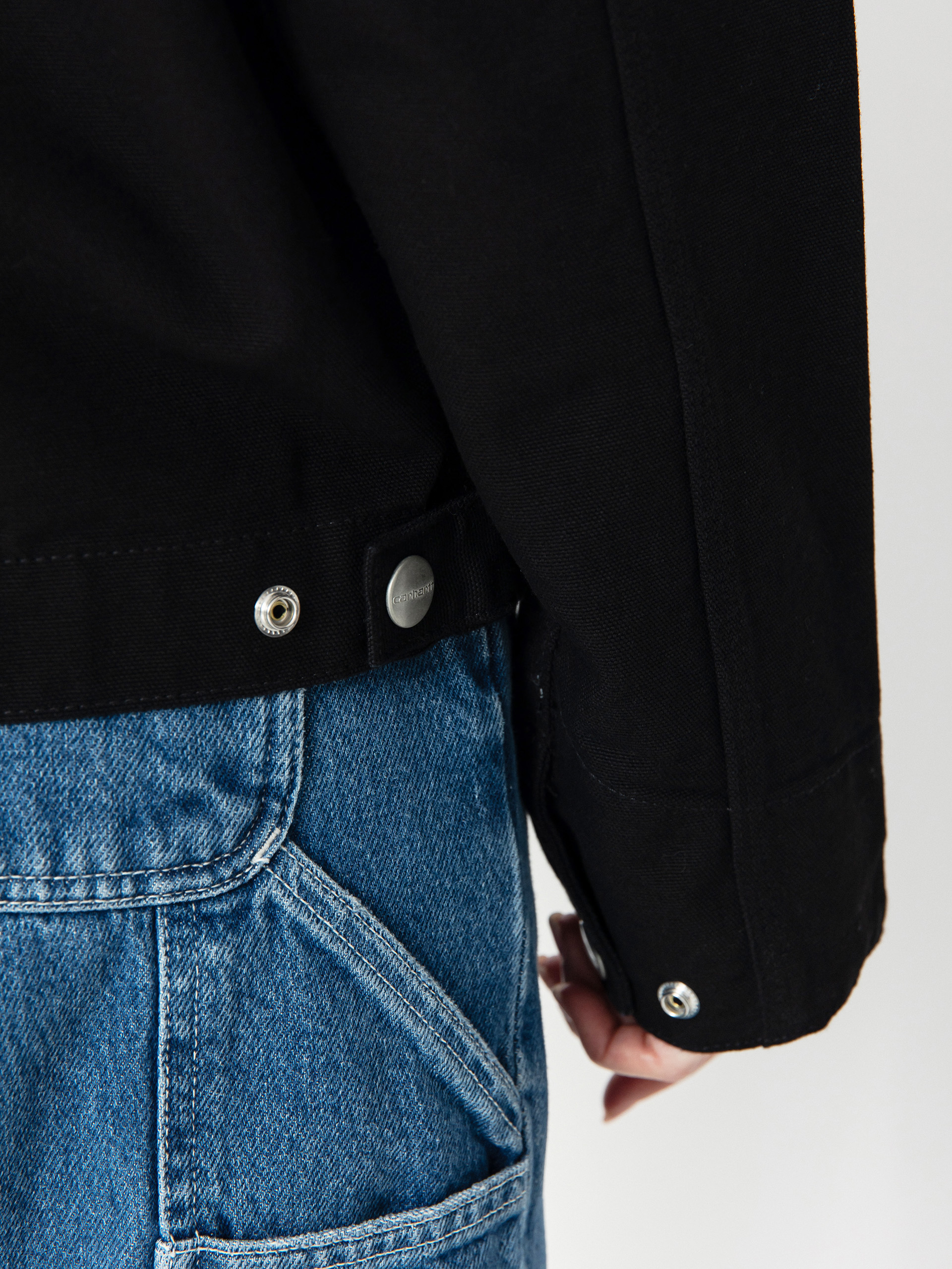 Geacă Carhartt WIP OG Detroit Wmn (black/black)