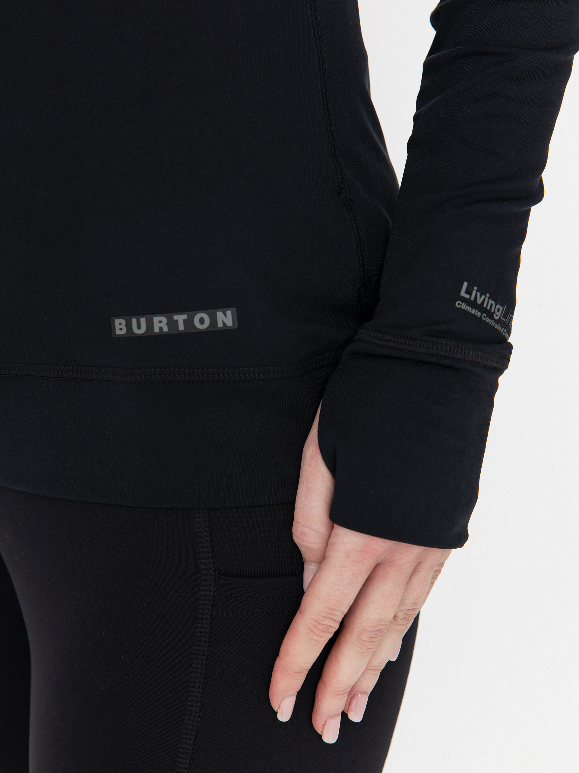 Pentru femei Longsleeve Burton Lightweight X Crew (true black)
