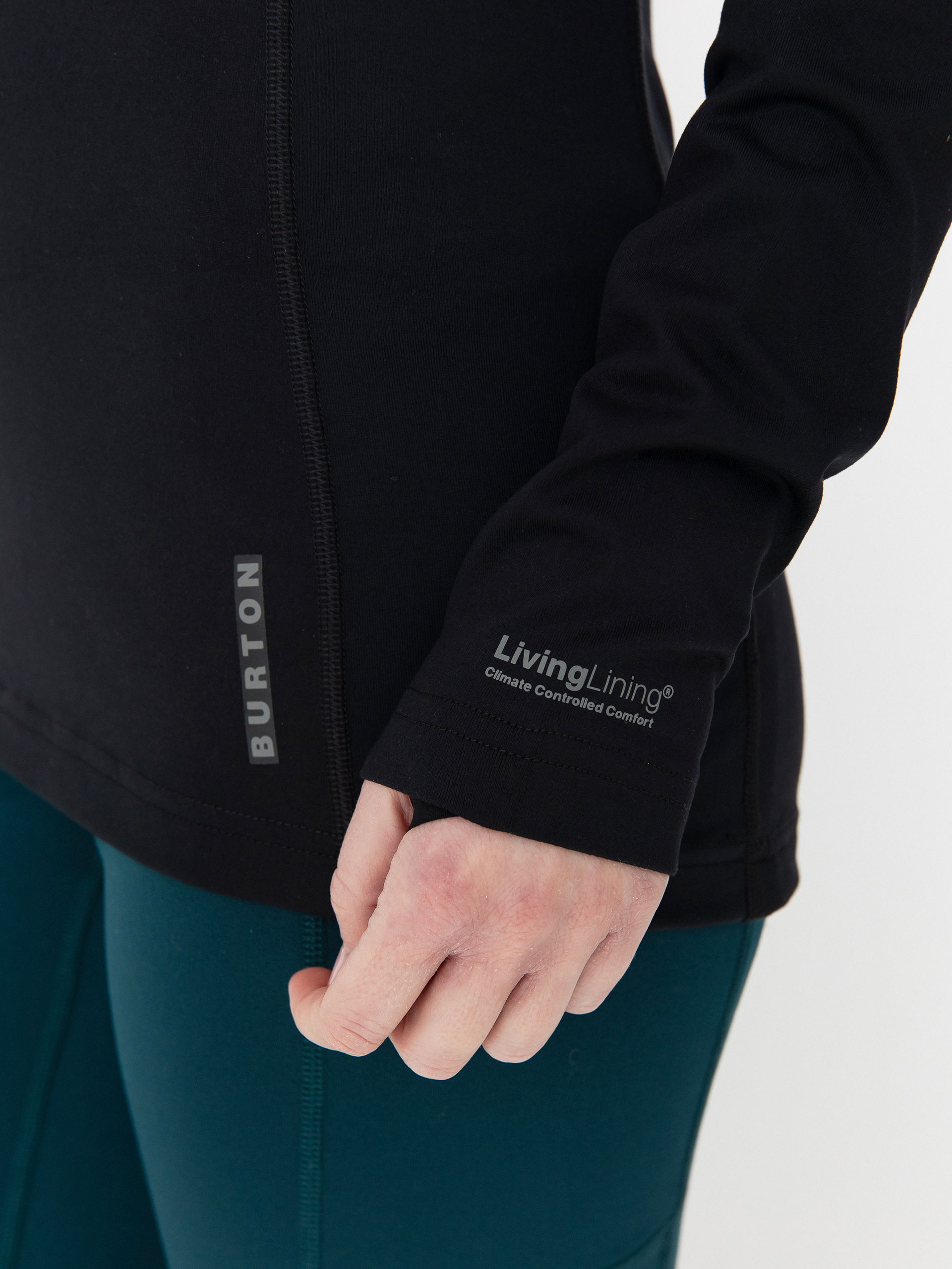 Longsleeve Burton Midweight X Crew Wmn (true black)