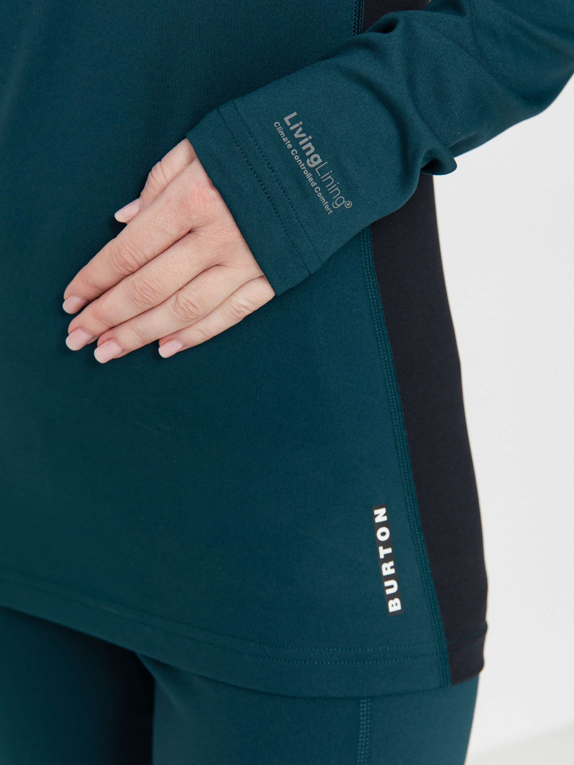 Longsleeve Burton Midweight X Crew Wmn (deep emerald)