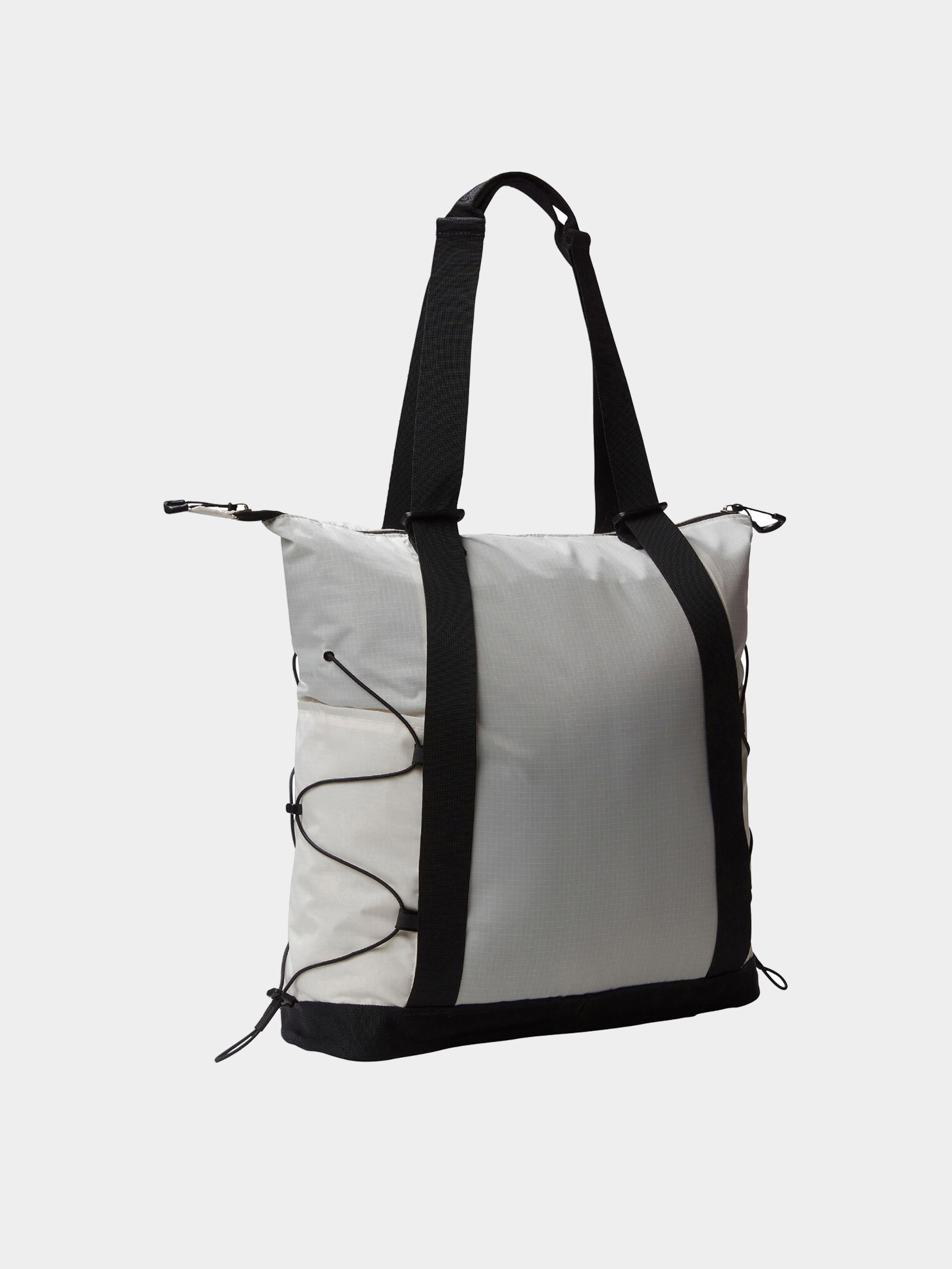 Poșetă The North Face Borealis Tote (gardenia white/tnf black)