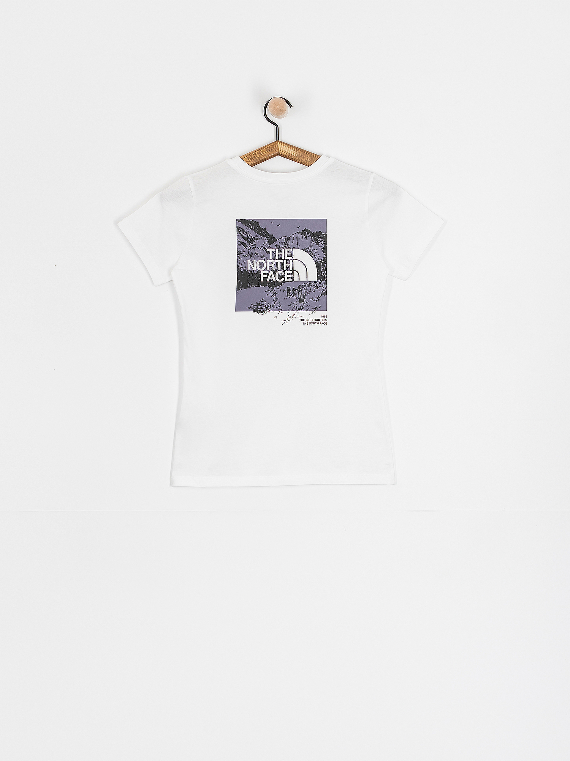 Tricou The North Face Graphic Half Dome Wmn (tnf white/lunar slate)