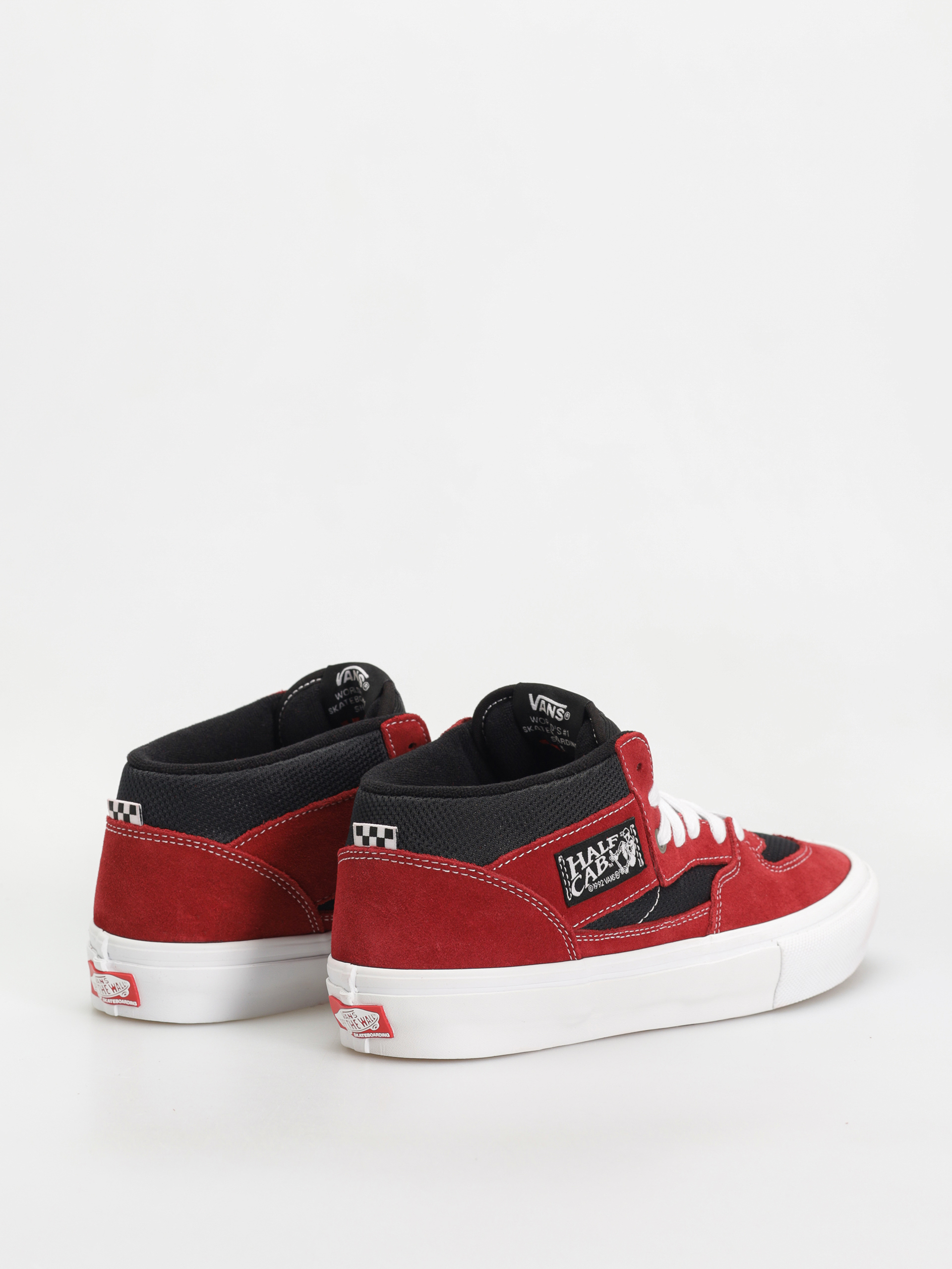 Pantofi Vans Skate Half Cab (sport red/black)