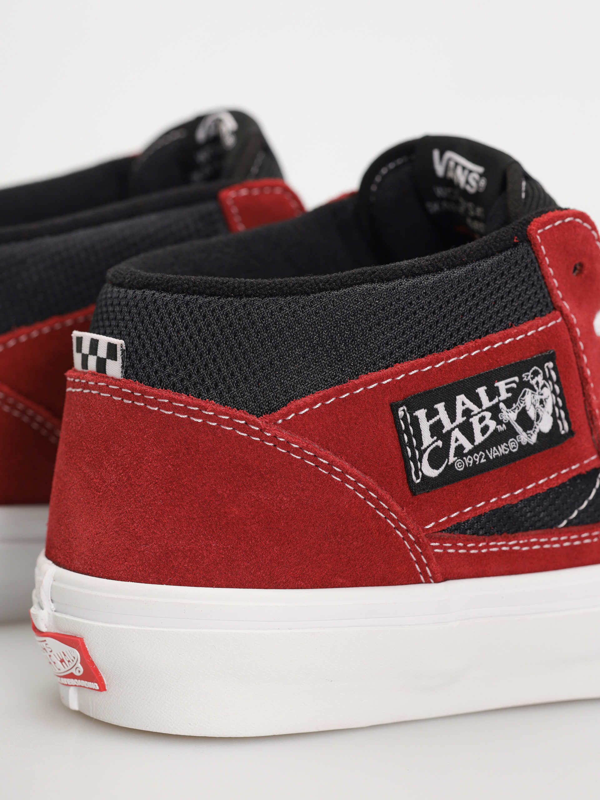 Pantofi Vans Skate Half Cab (sport red/black)