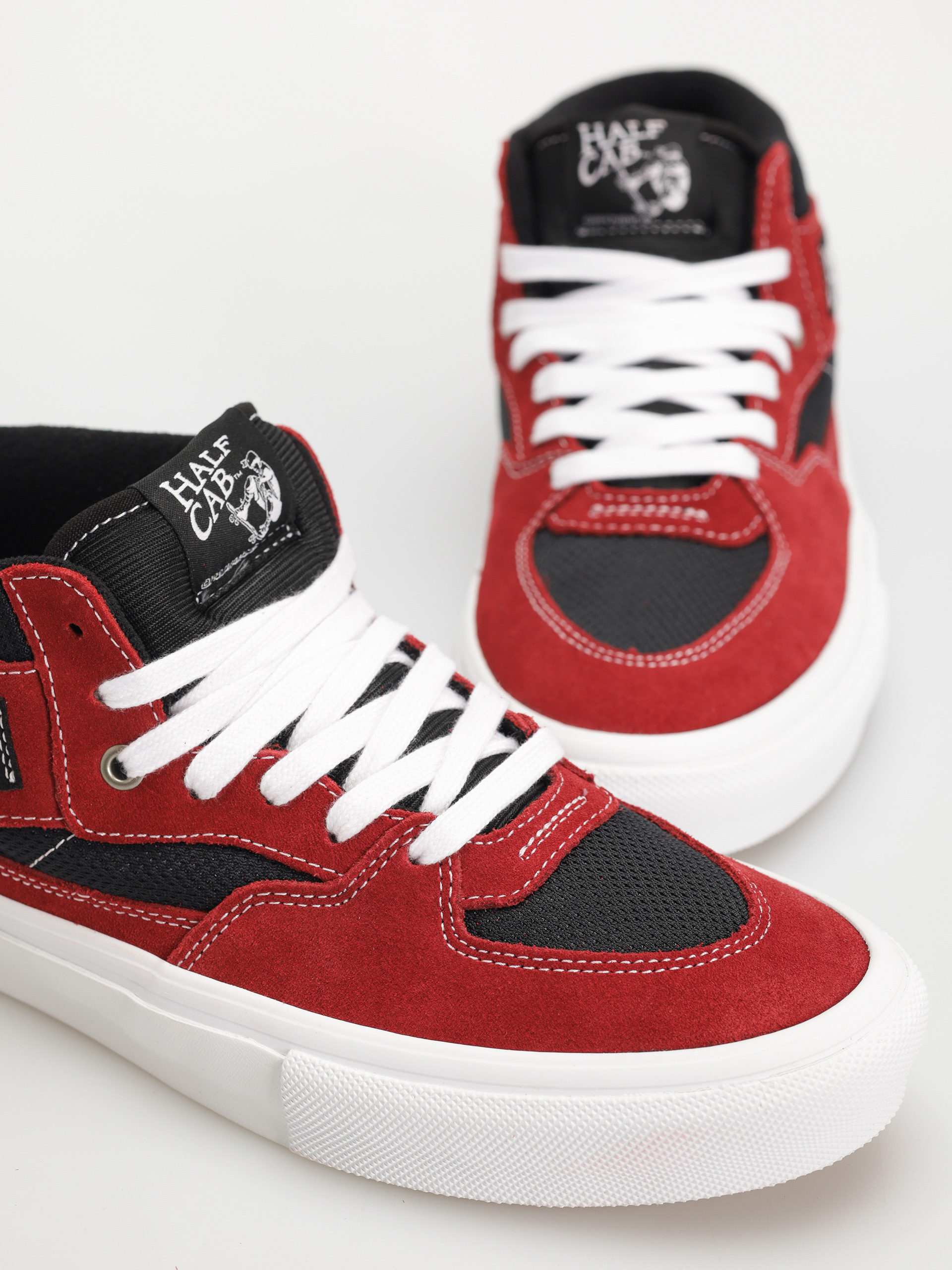 Pantofi Vans Skate Half Cab (sport red/black)
