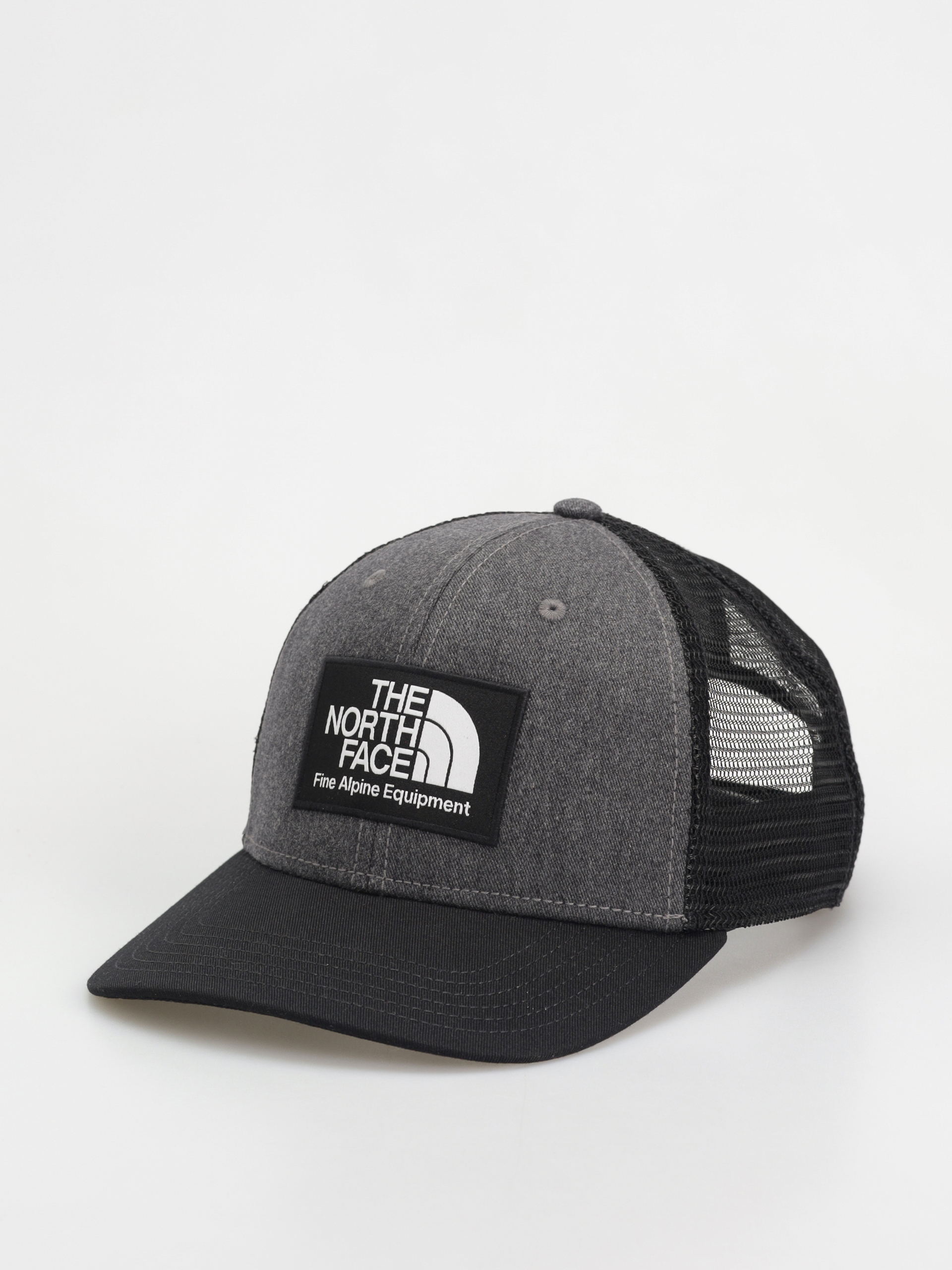 Șapcă The North Face Deep Fit Mudder Trucker (tnf black/tnf medium grey heather)