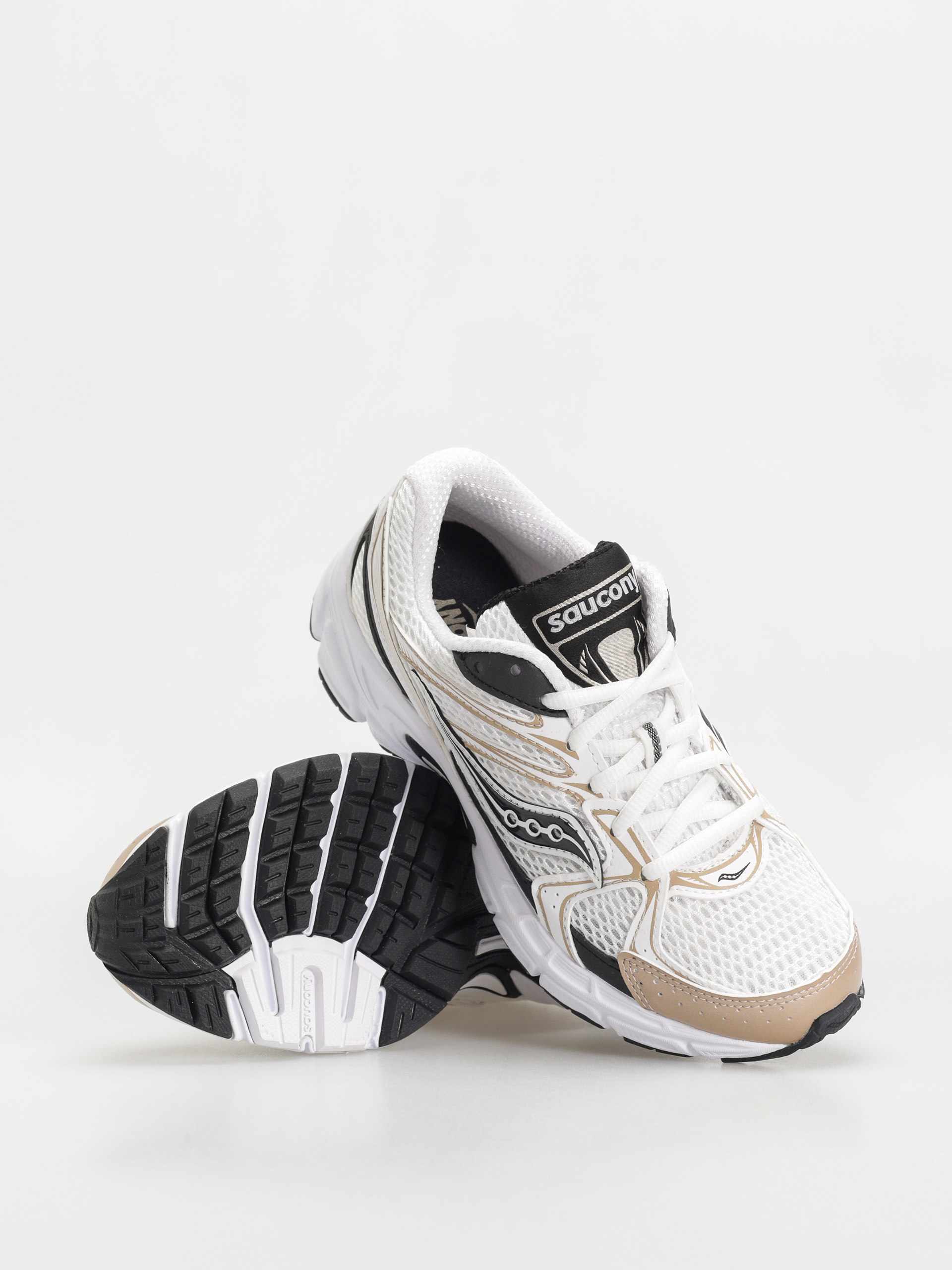 Pantofi Saucony Ride Millennium (wht/gold/black)