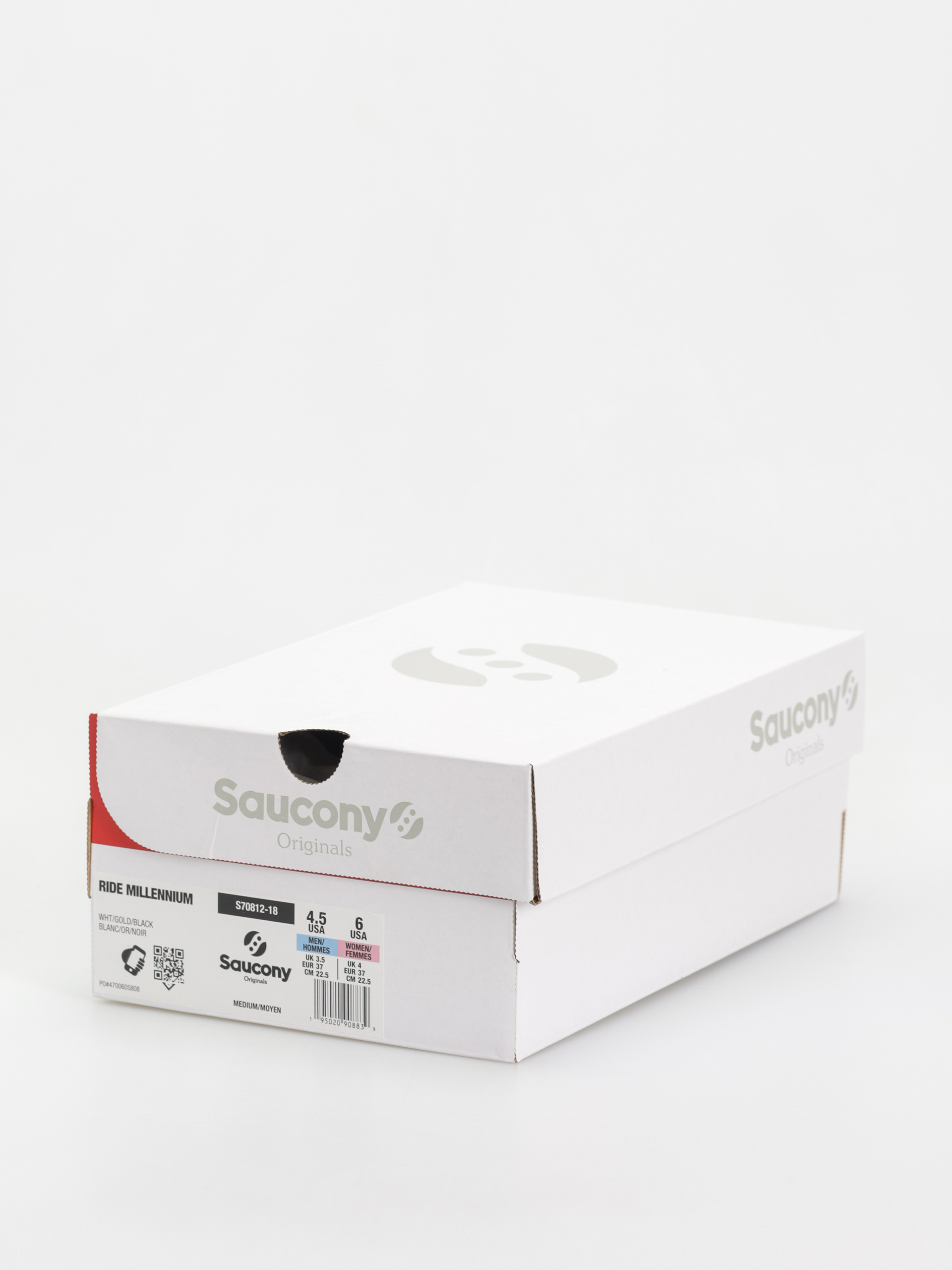 Pantofi Saucony Ride Millennium (wht/gold/black)