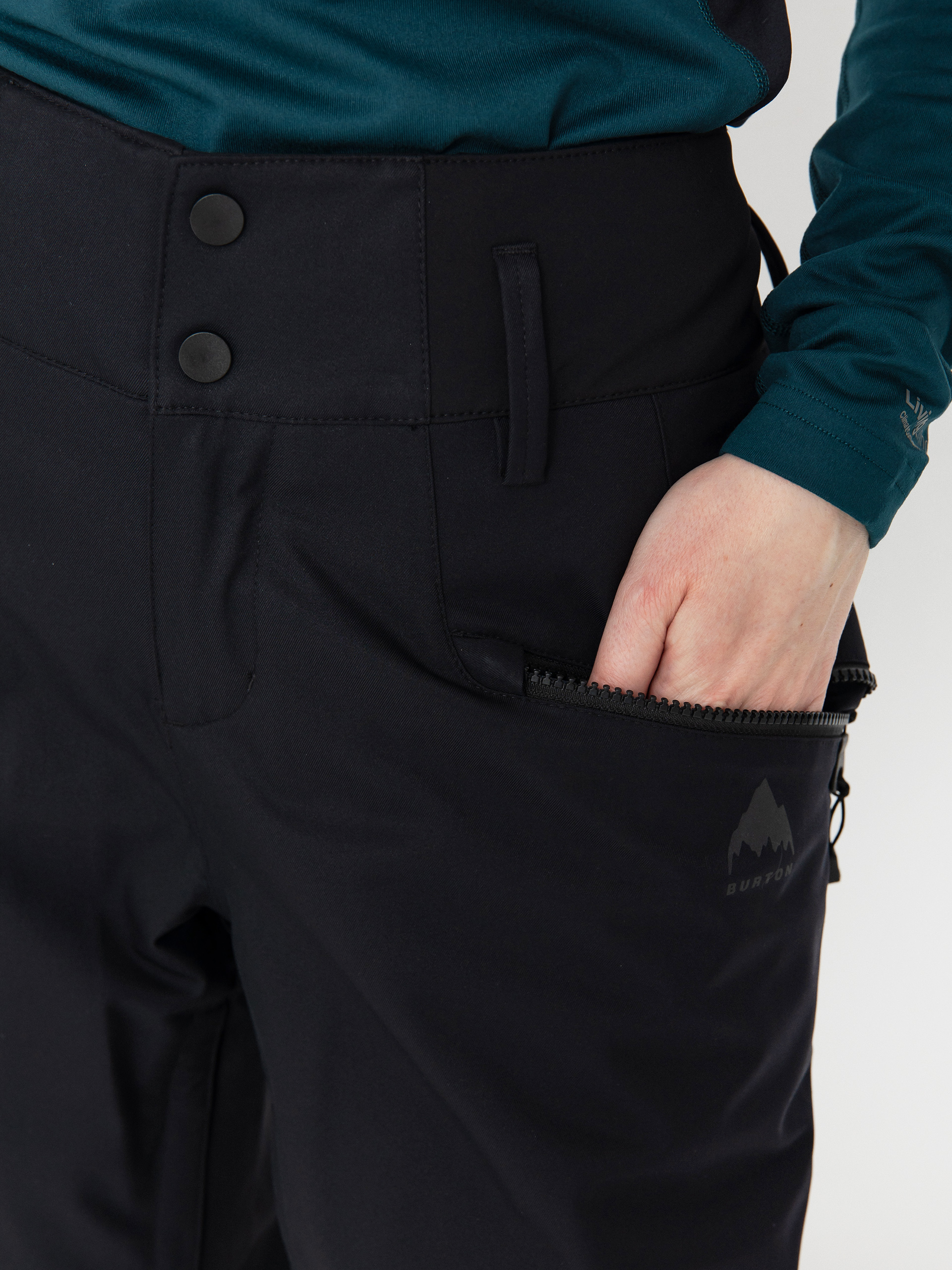 Pentru femei Pantaloni pentru snowboard Burton Marcy High Rise High Stretch (true black)