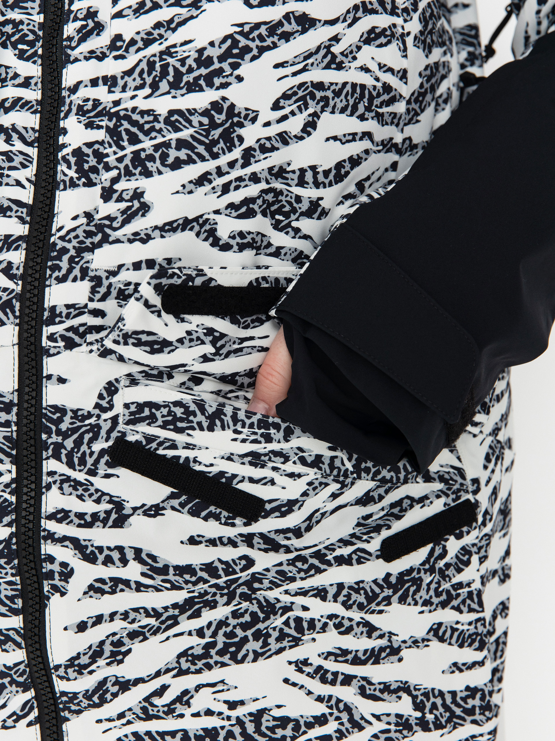 Pentru femei Geacă de snowboard Burton Prowess 2.0 (true black/zebra camo)