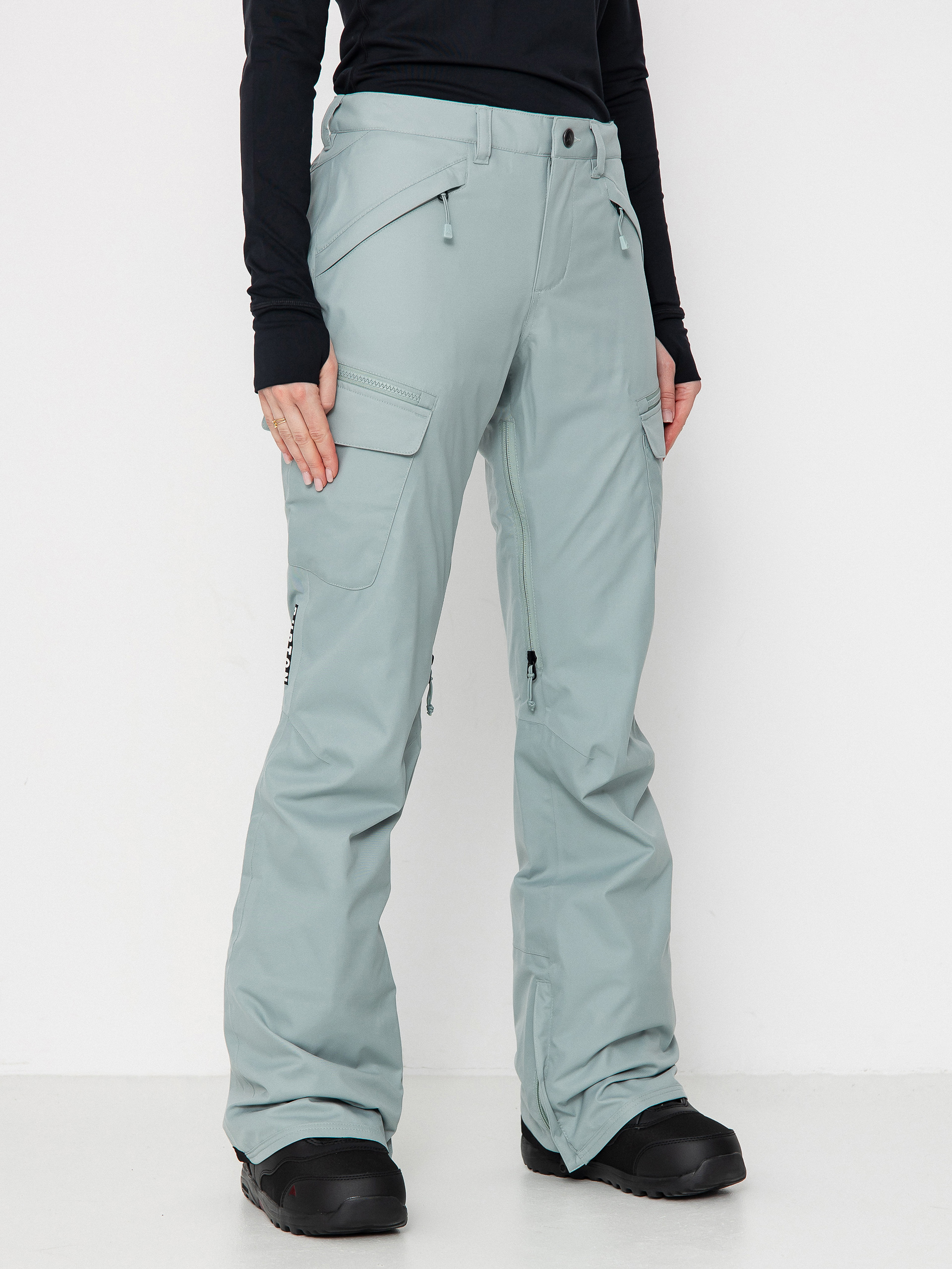Pentru femei Pantaloni pentru snowboard Burton Gloria Stretch (petrol green)