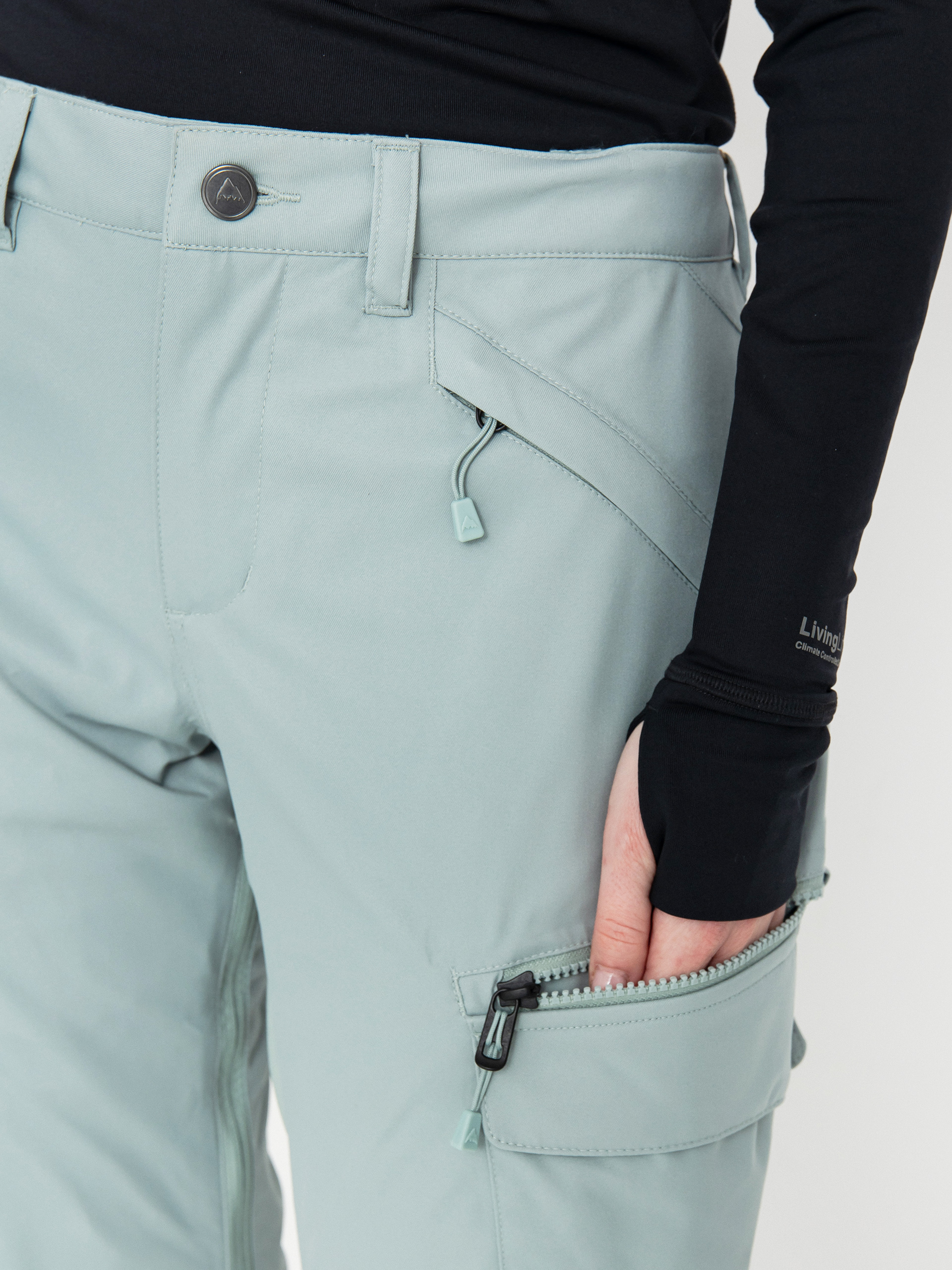 Pentru femei Pantaloni pentru snowboard Burton Gloria Stretch (petrol green)