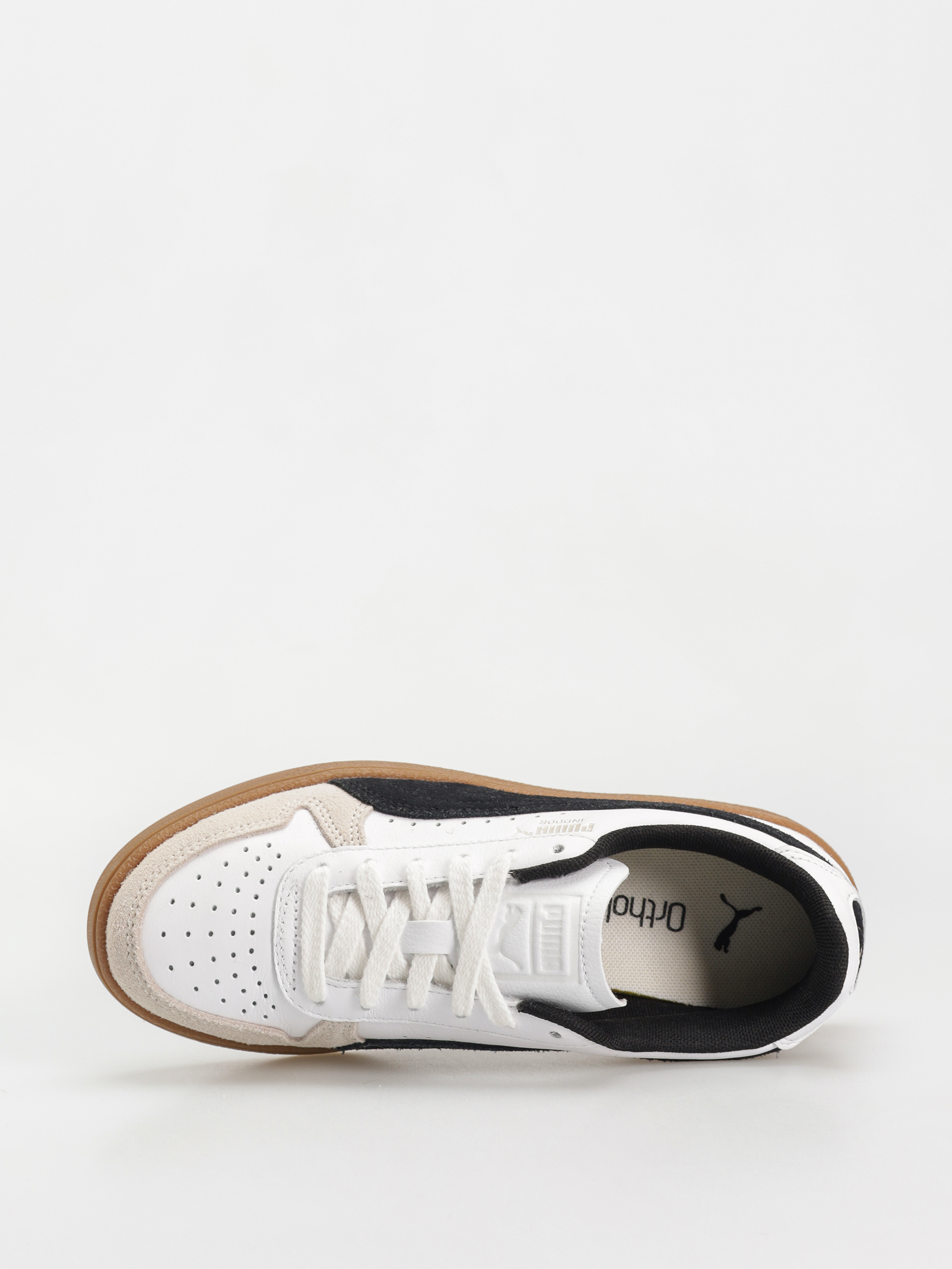 Pantofi Puma Indoor (puma white puma black gum)