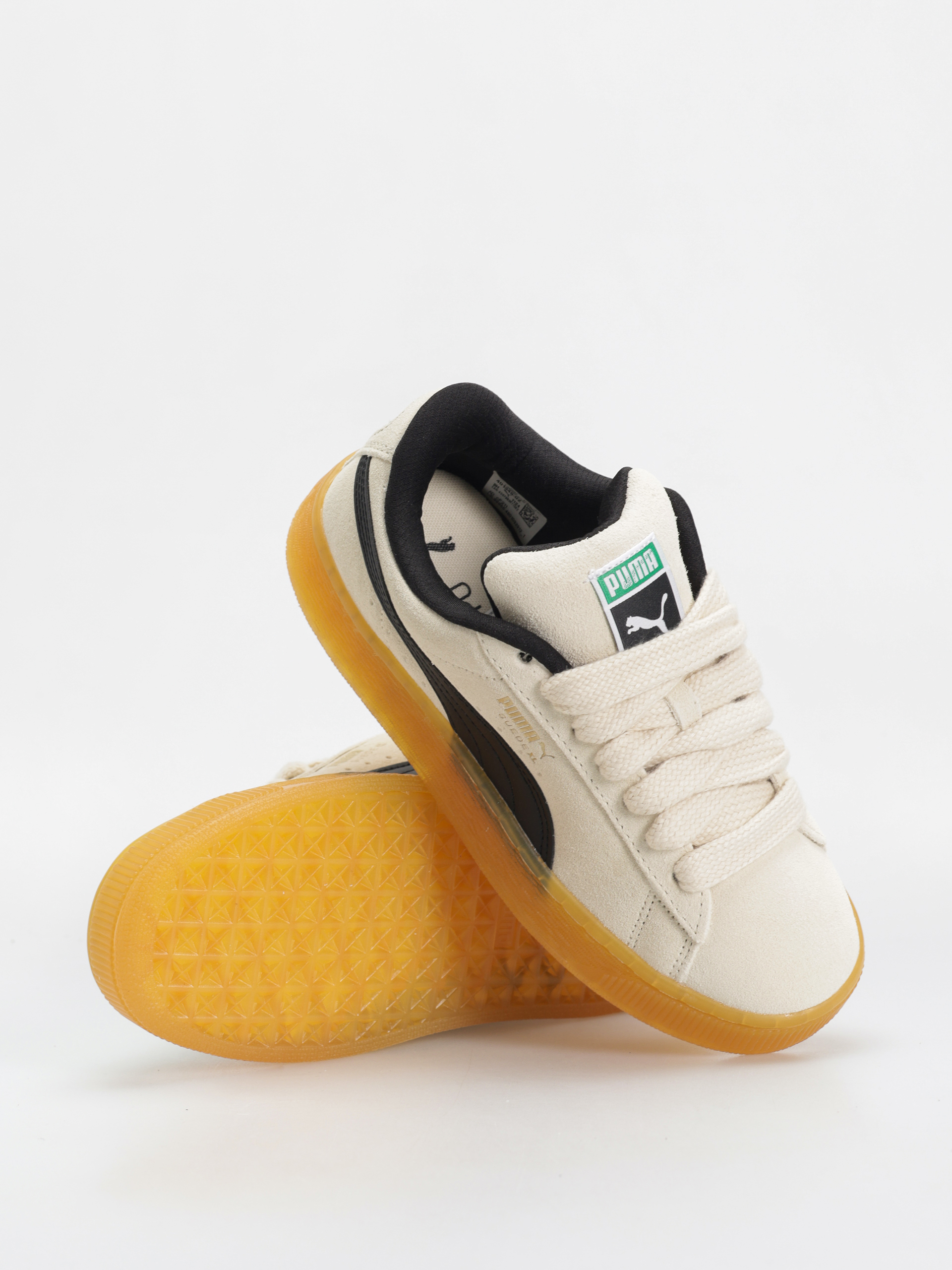 Pantofi Puma Suede XL Dark Risk (alpine snow puma black)