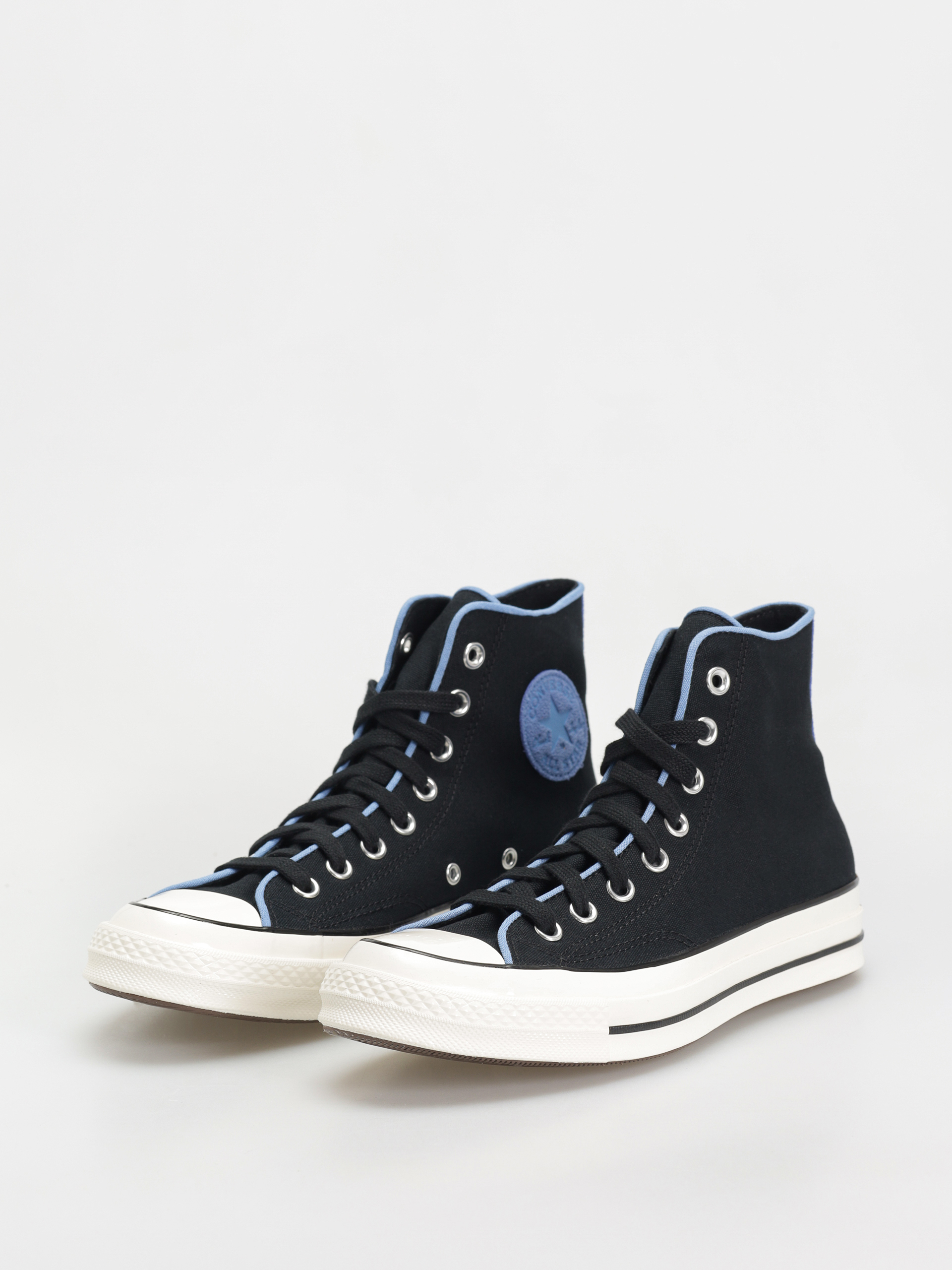 Teniși Converse Chuck 70 Hi (black/black/open sky)