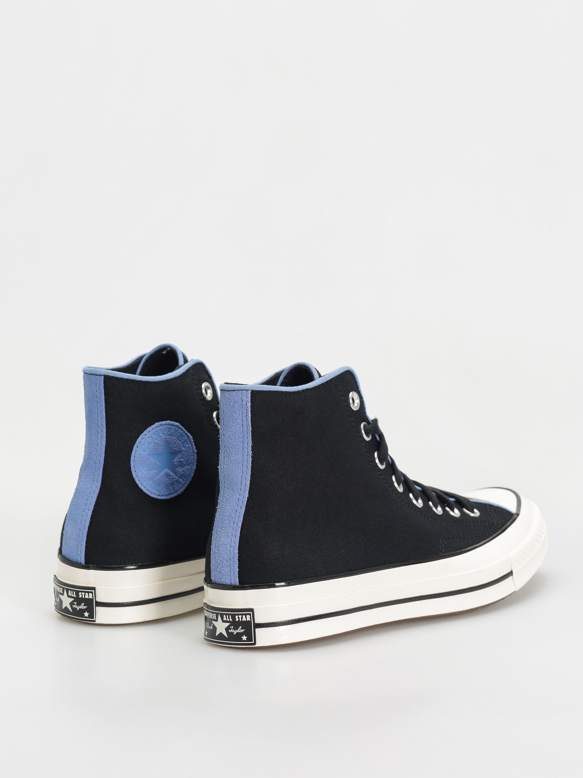 Teniși Converse Chuck 70 Hi (black/black/open sky)