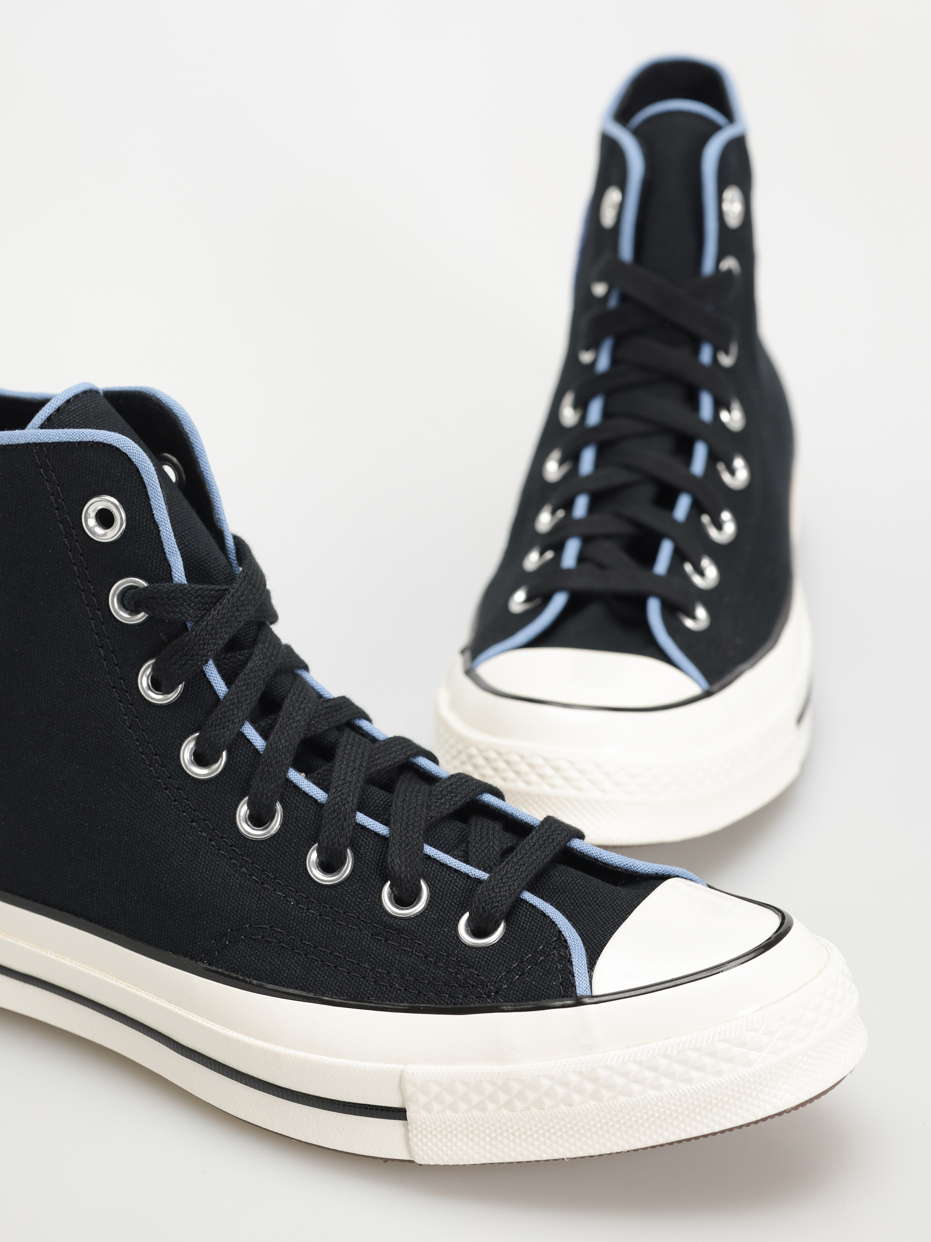 Teniși Converse Chuck 70 Hi (black/black/open sky)