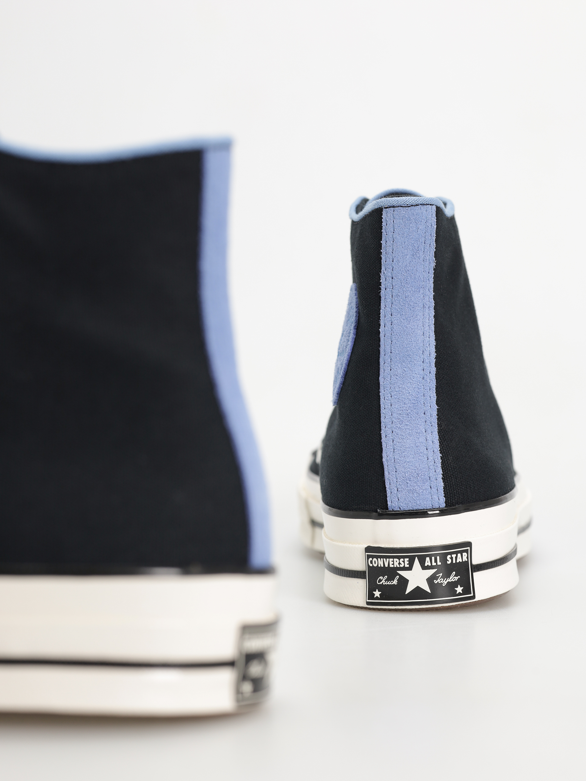 Teniși Converse Chuck 70 Hi (black/black/open sky)