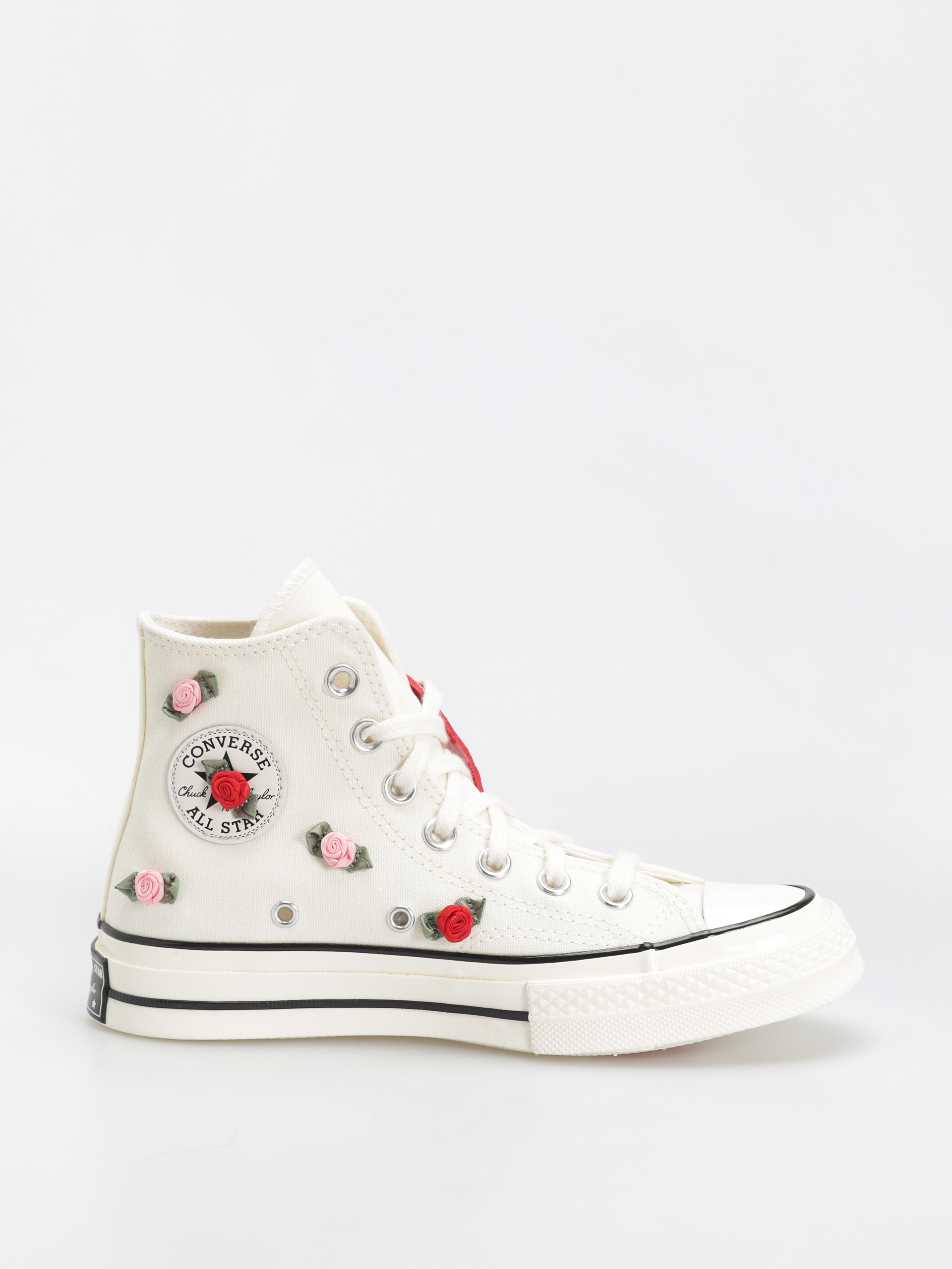 Teniși Converse Chuck 70 Hi (egret/red/lt jellyfish jitter)