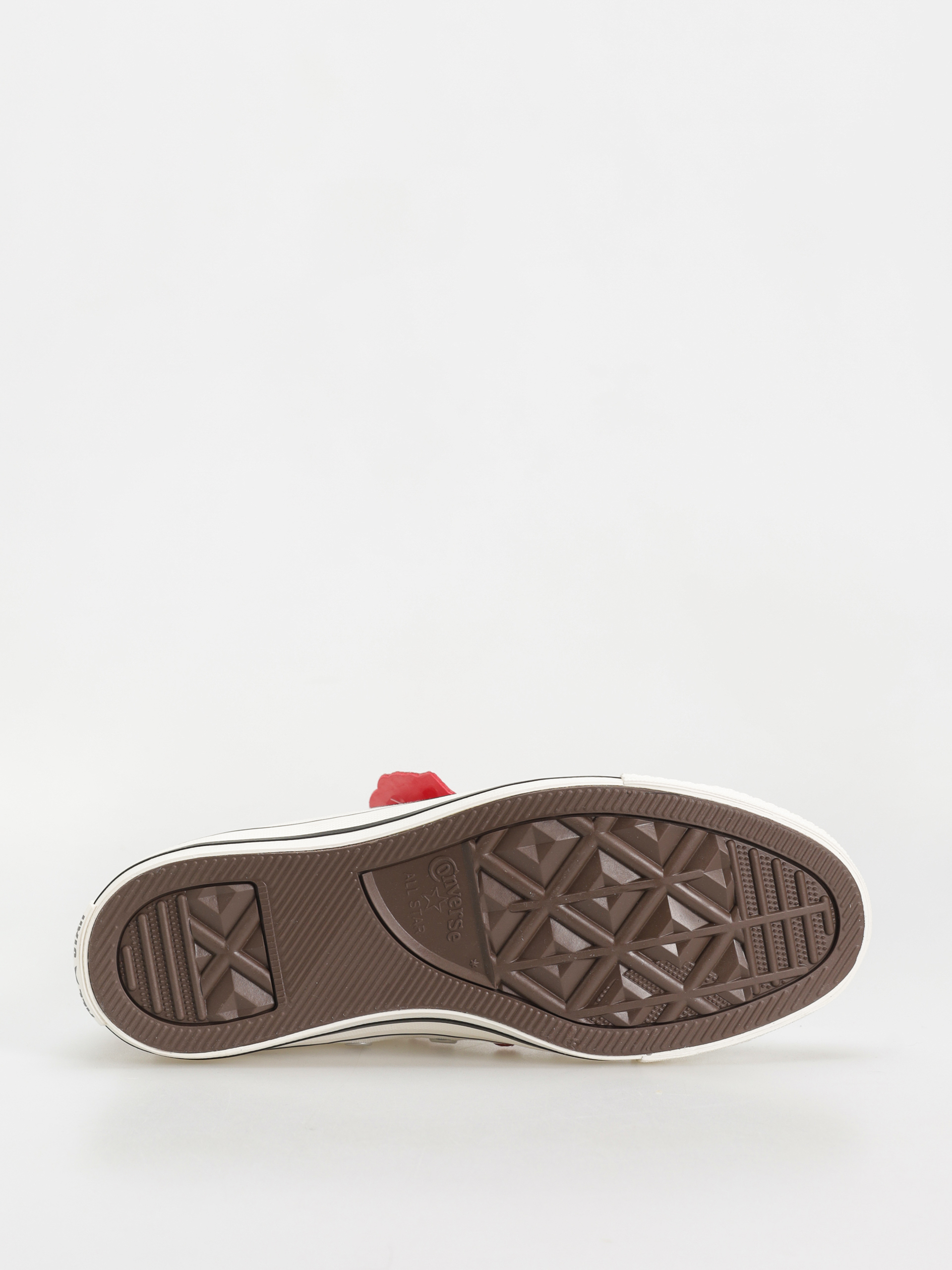 Teniși Converse Chuck Taylor All Star Hi Wmn (vintage white/red/egret)