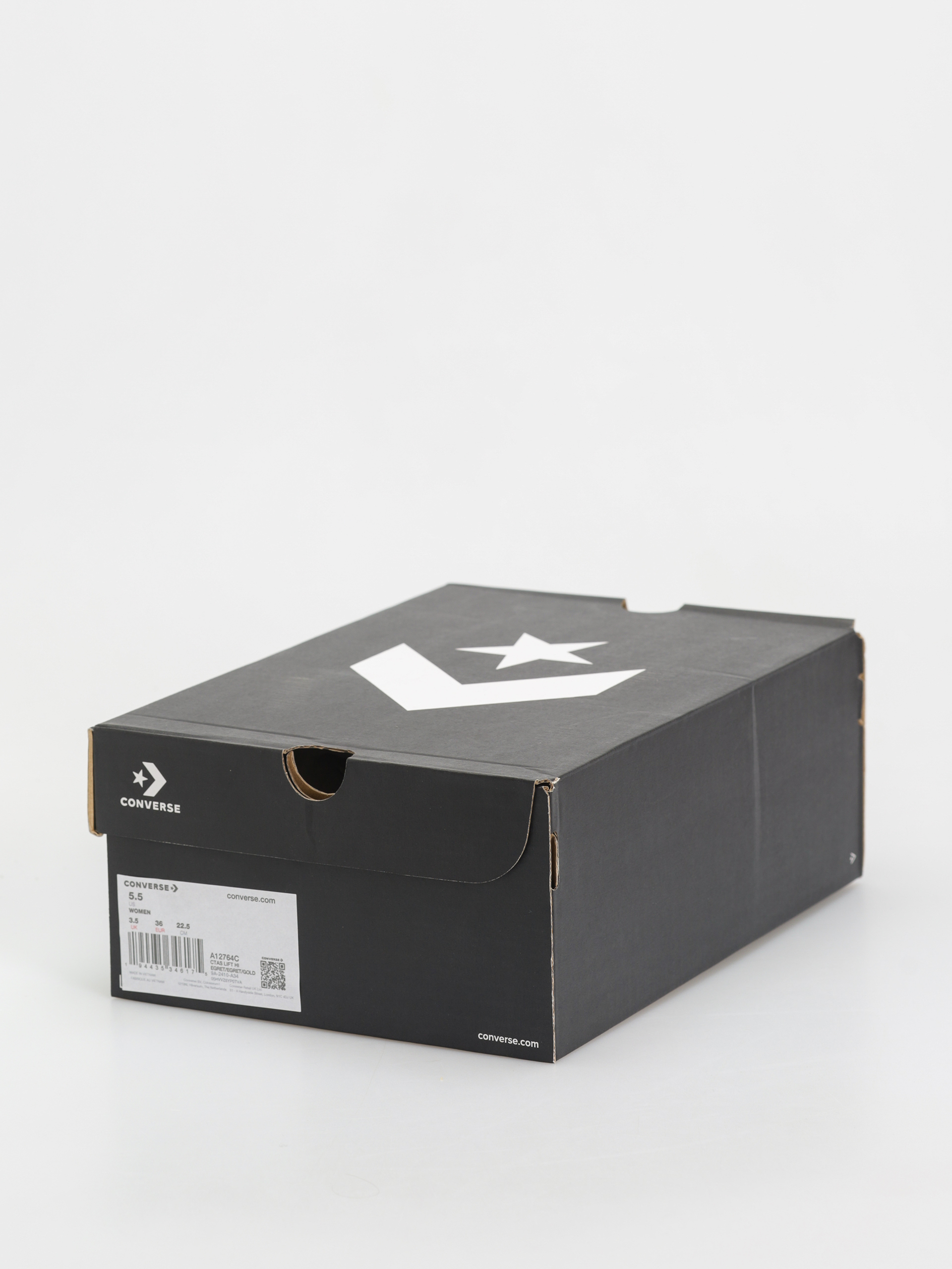 Teniși Converse Chuck Taylor All Star Lift Hi Wmn (egret/egret/gold)