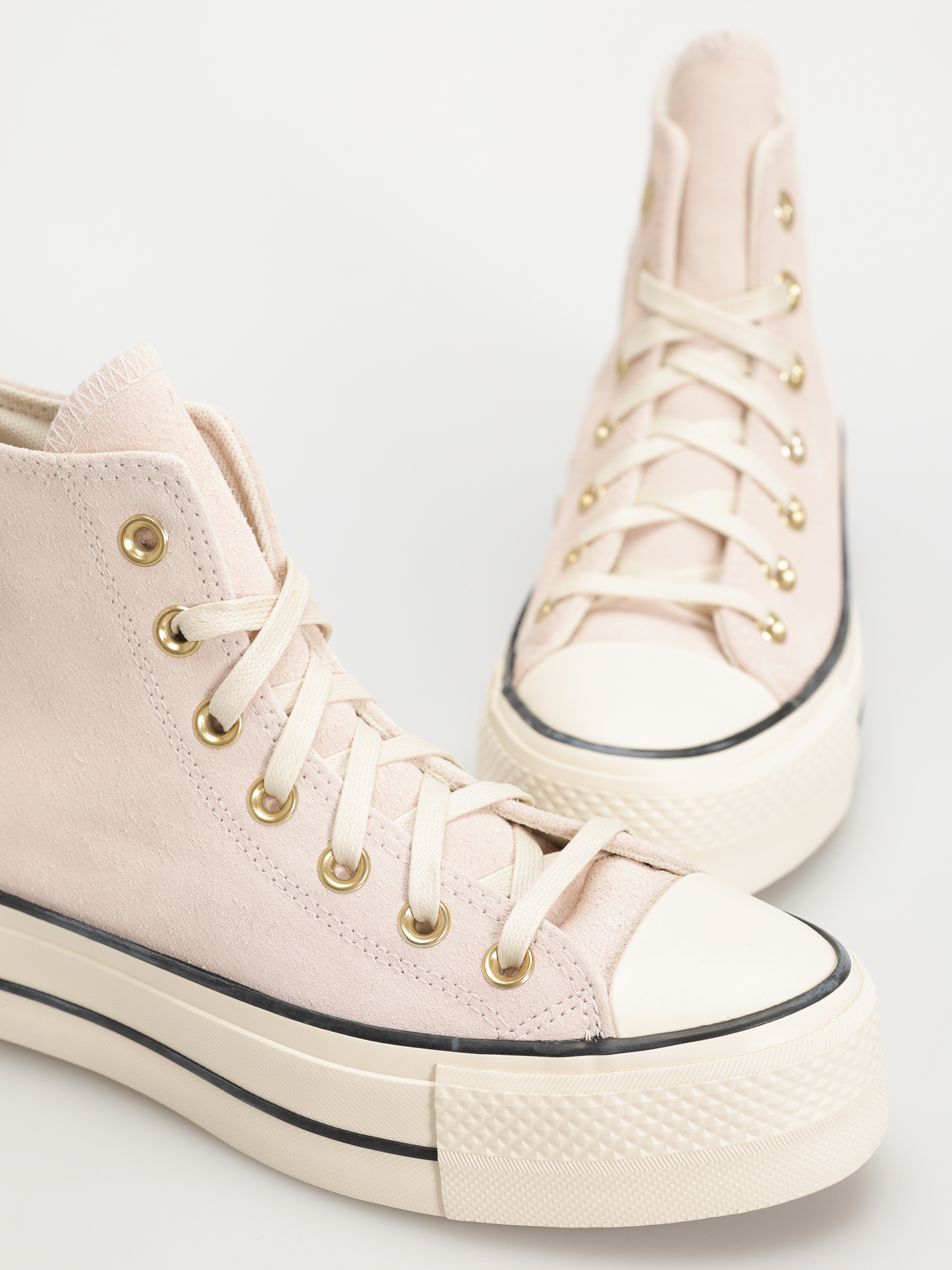 Teniși Converse Chuck Taylor All Star Lift Hi Wmn (pale petal/natural ivory/black)
