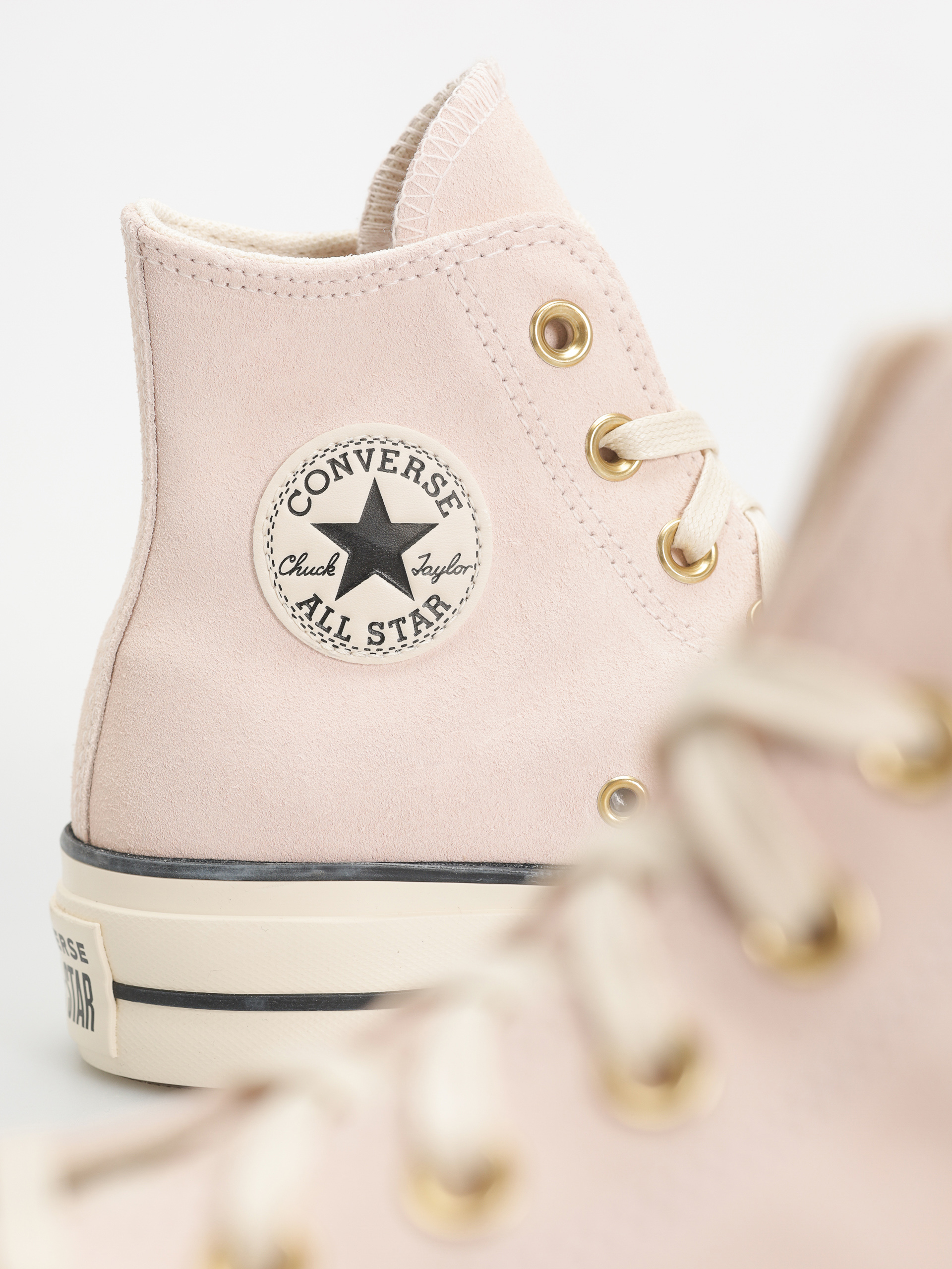 Teniși Converse Chuck Taylor All Star Lift Hi Wmn (pale petal/natural ivory/black)