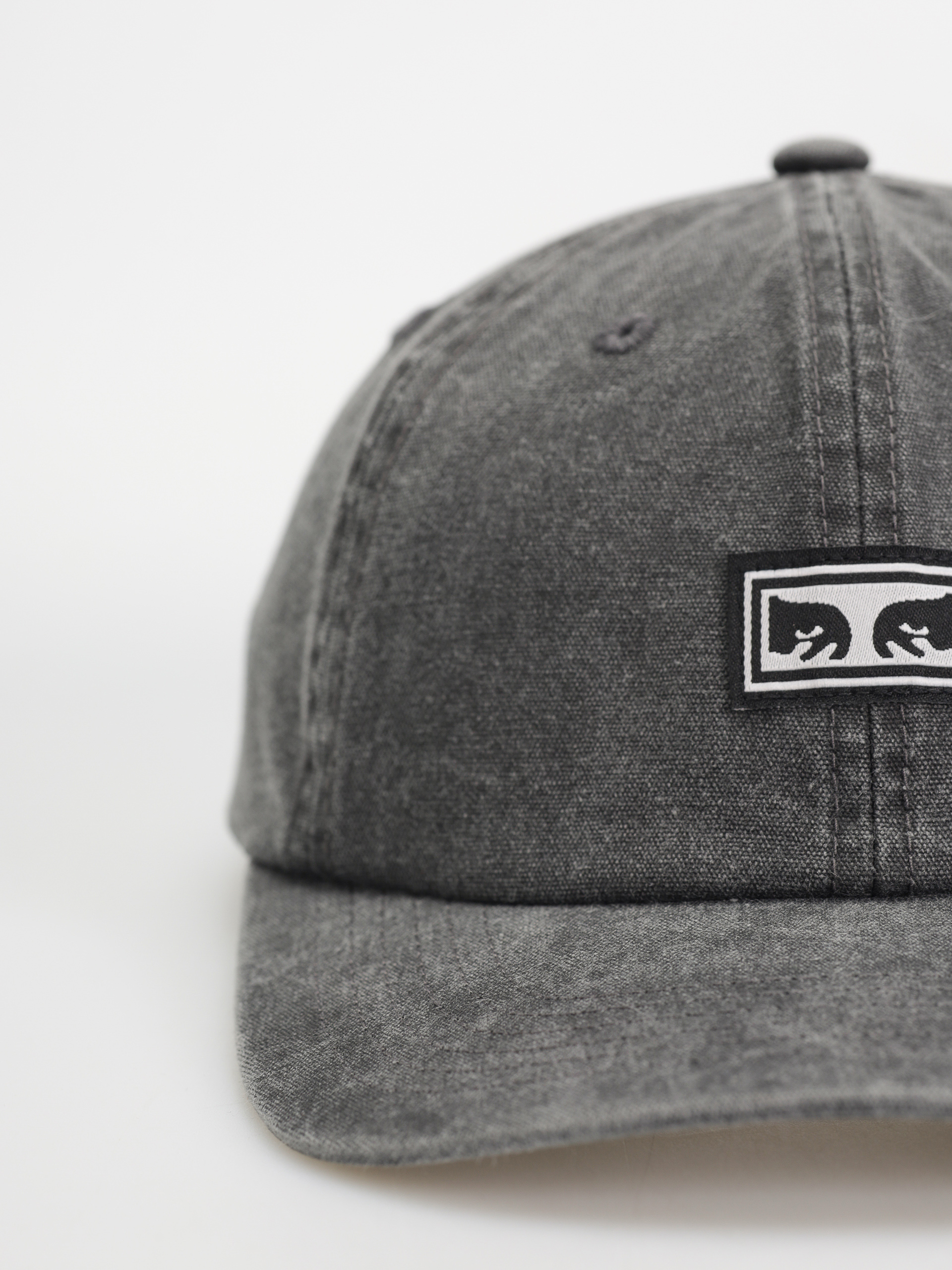 Șapcă OBEY Icon Eyes Pigment 6 Panel (pigment black)