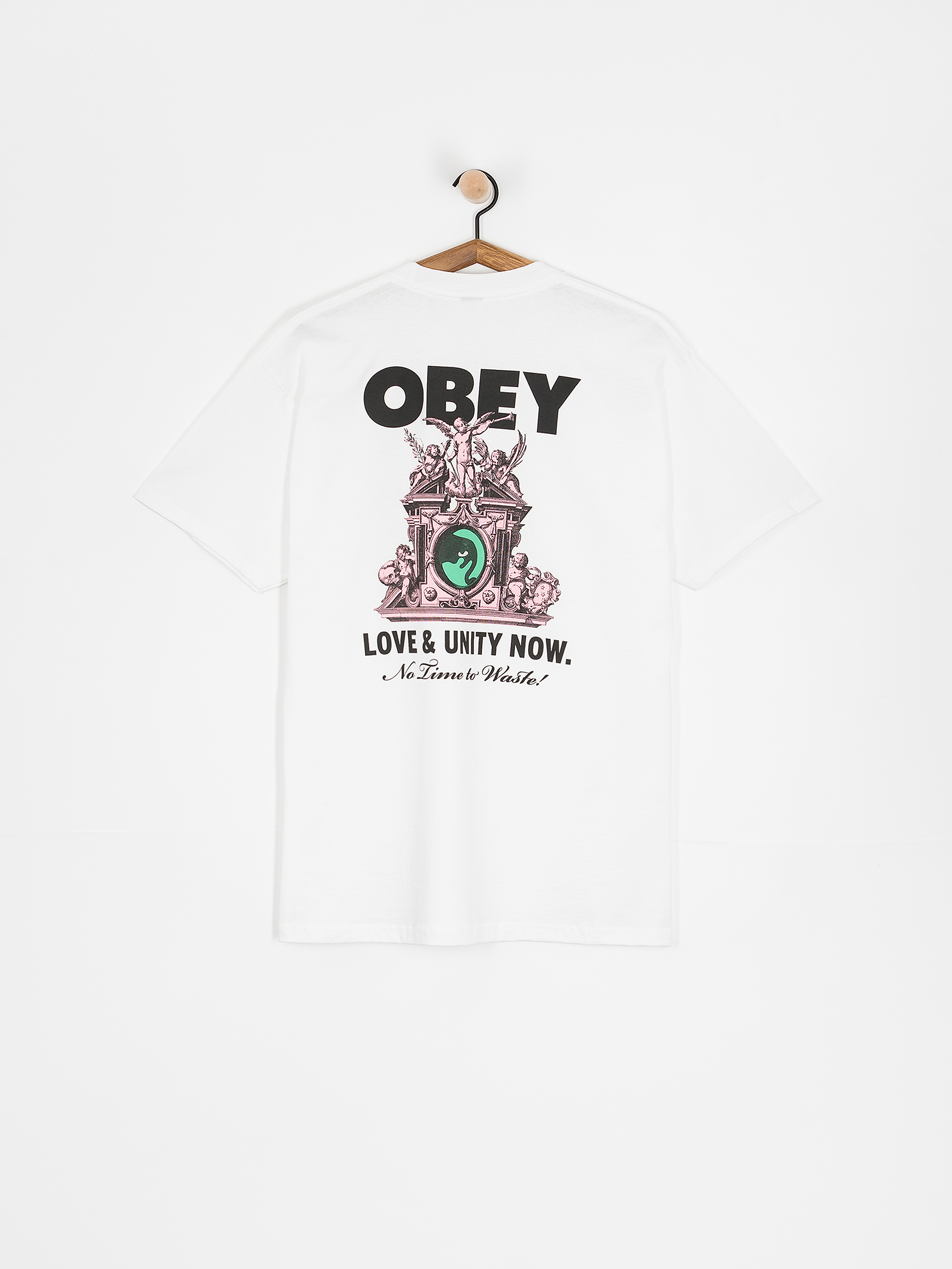 Tricou OBEY Love & Unity Now (white)