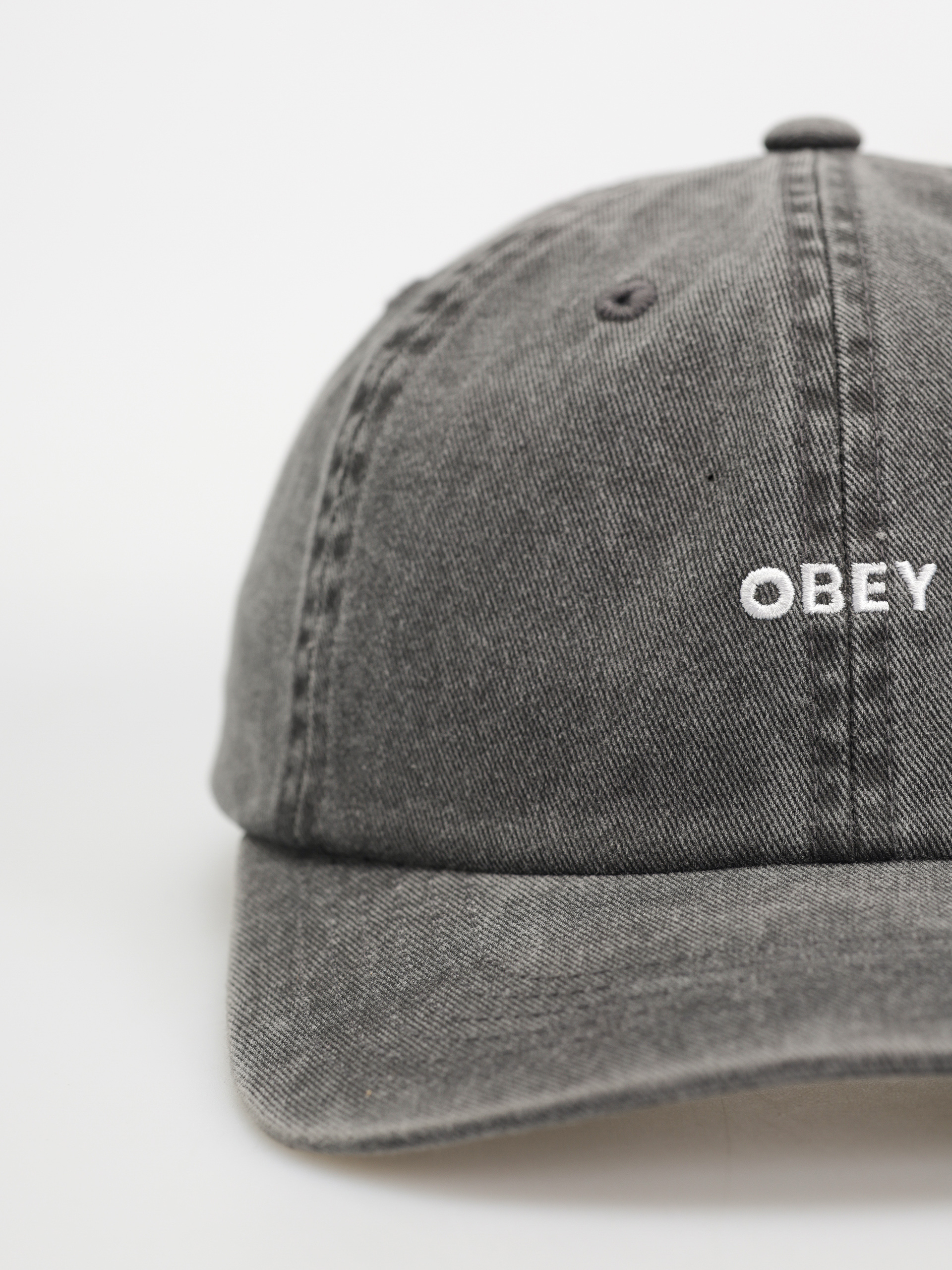 Șapcă OBEY Pigment Bold 6 Panel (pigment black)