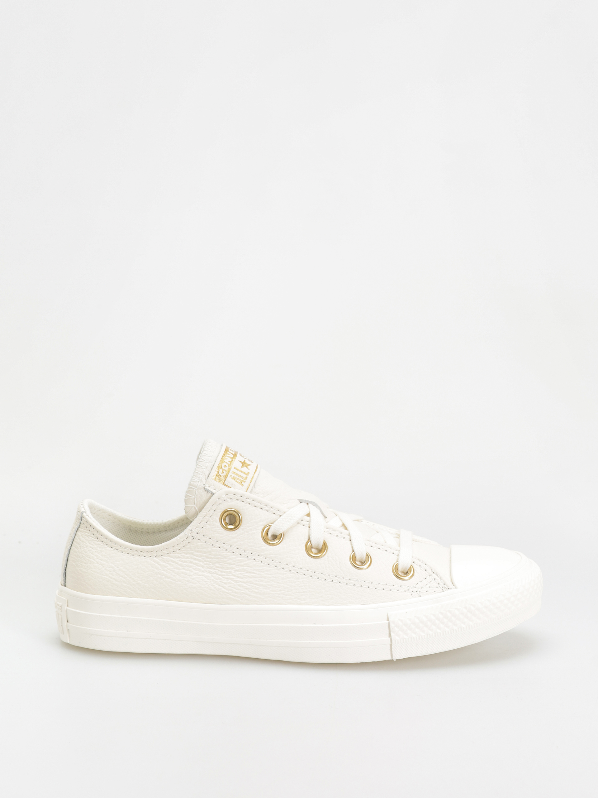 Teniși Converse Chuck Taylor All Star Ox Wmn (egret/egret/gold)