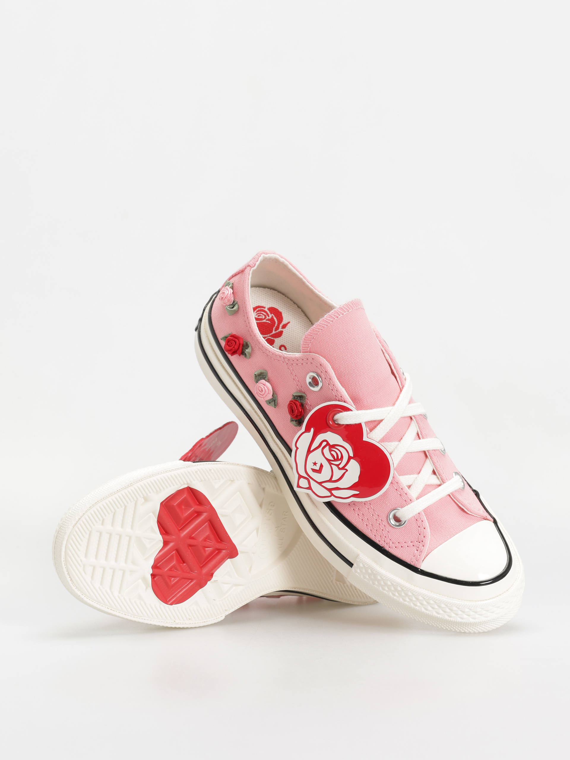 Teniși Converse Chuck 70 Ox (lt jellyfish jitter/red/egret)