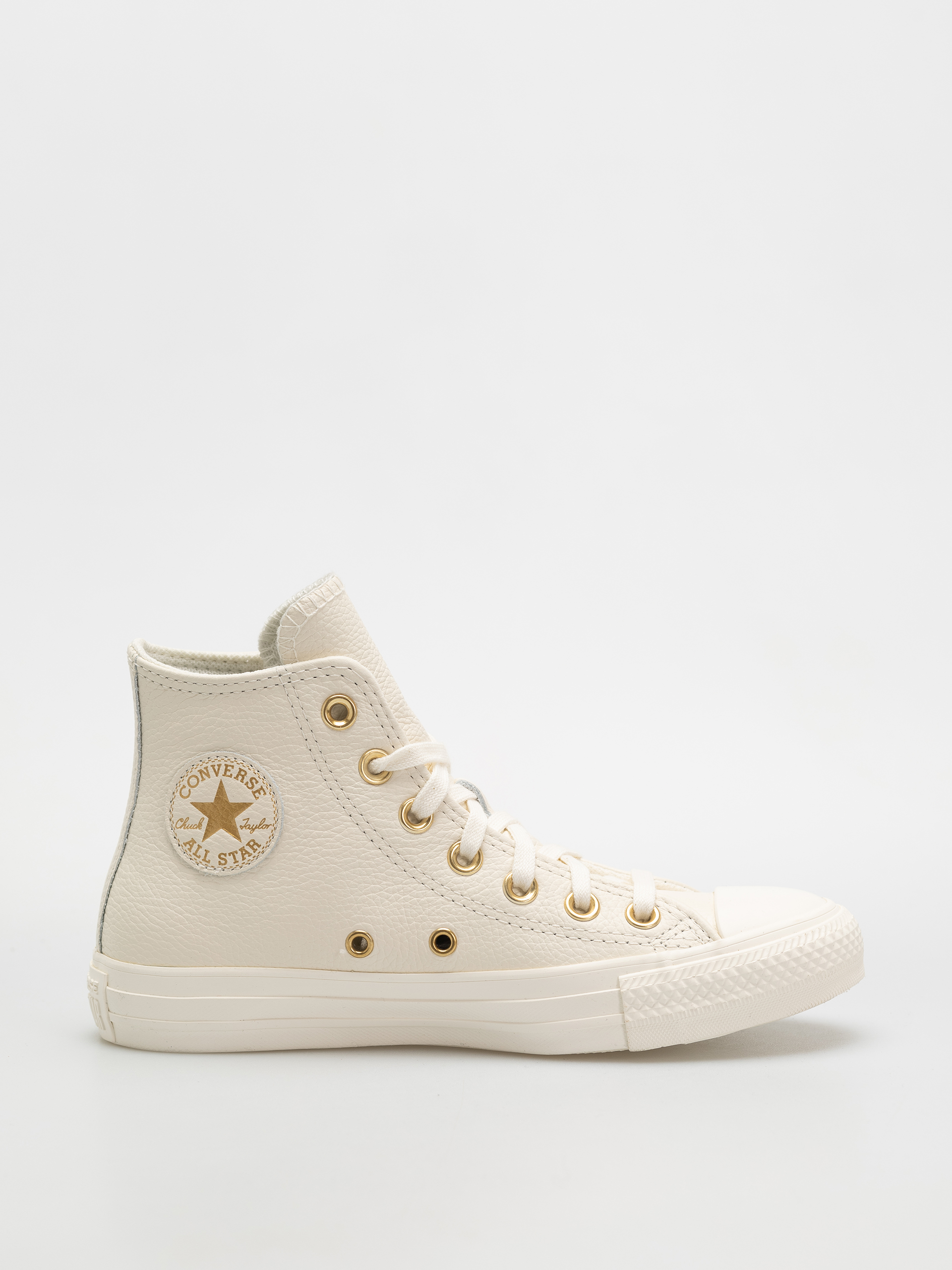 Teniși Converse Chuck Taylor All Star Hi Wmn (egret/egret/gold)