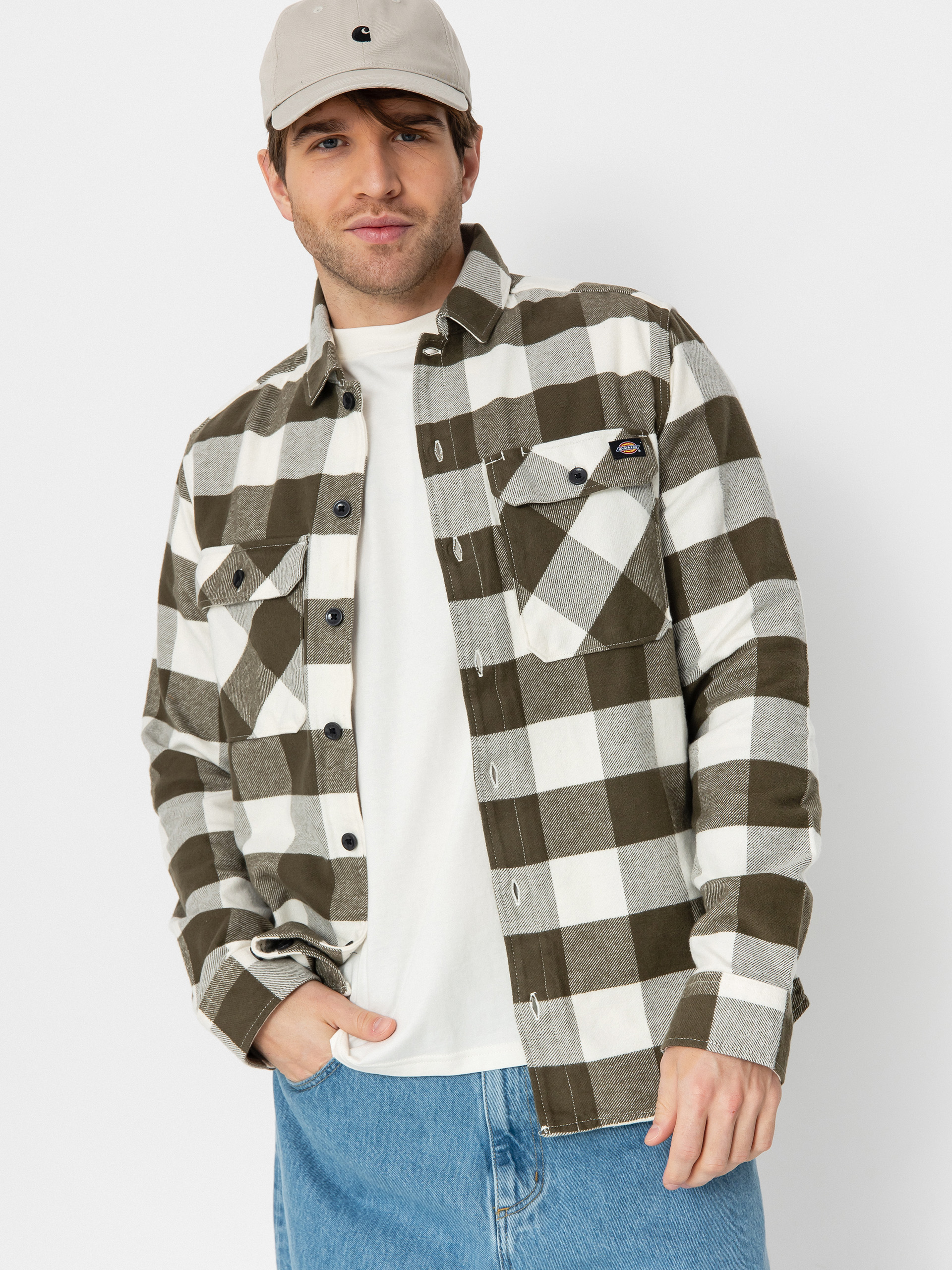 Cămașă Dickies New Sacramento (egret)