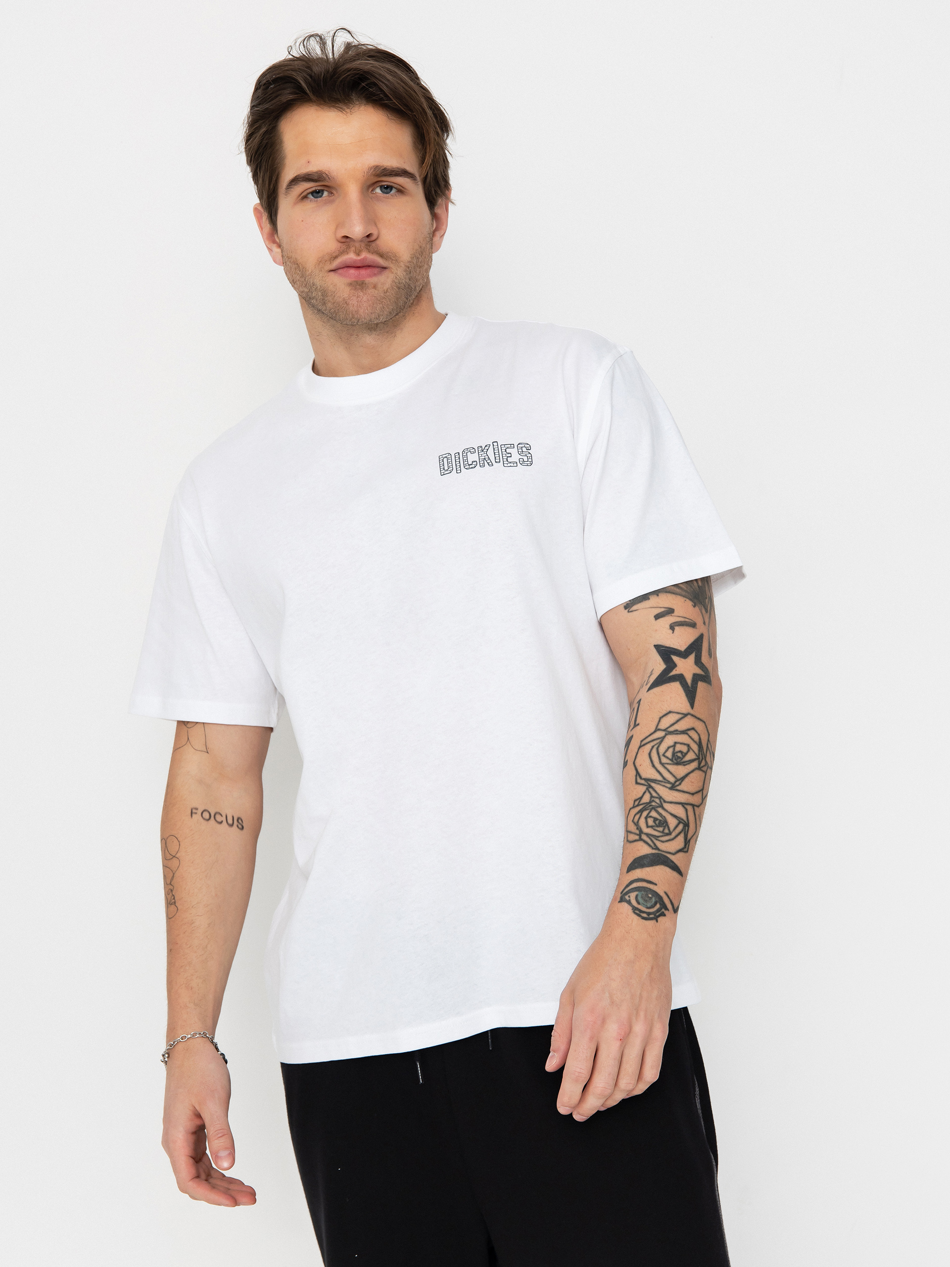 Tricou Dickies Bricklane (white)