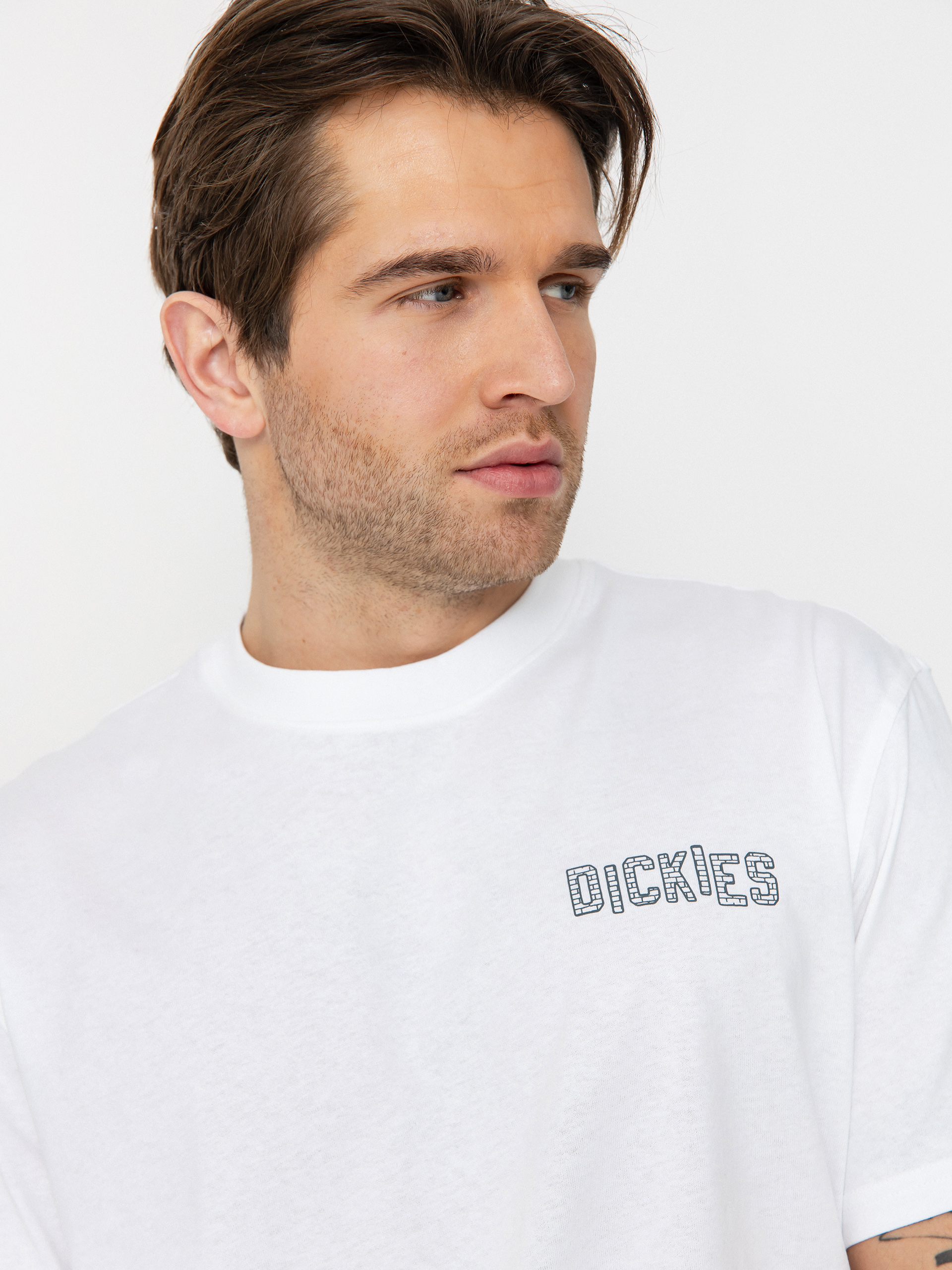Tricou Dickies Bricklane (white)