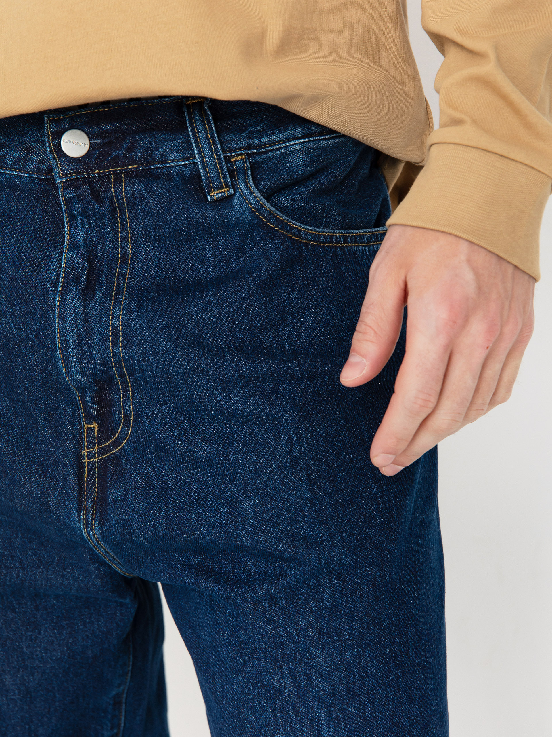 Pantaloni Carhartt WIP Landon (blue)