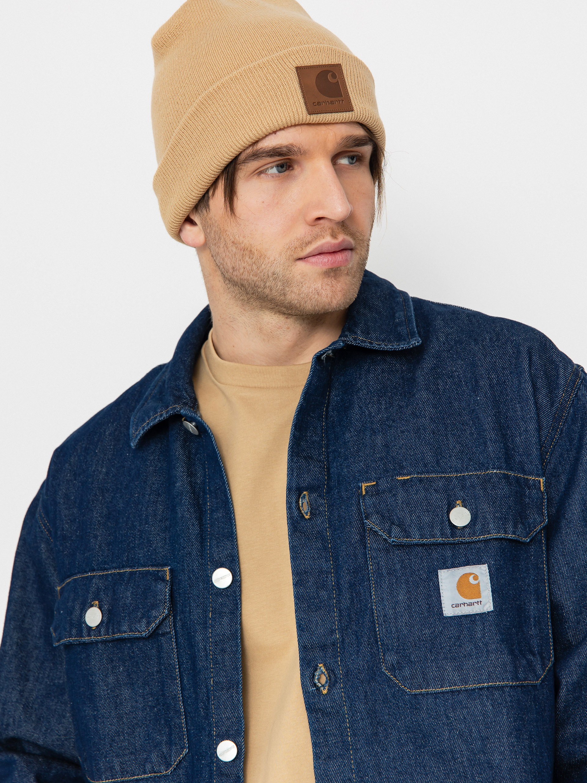 Cămașă Carhartt WIP Harvey (blue)