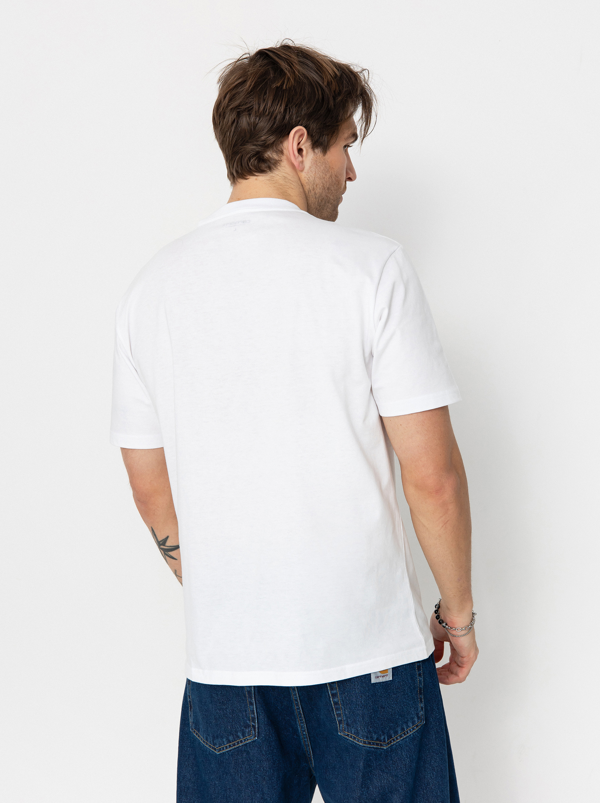 Tricou Carhartt WIP Precision Work (white)
